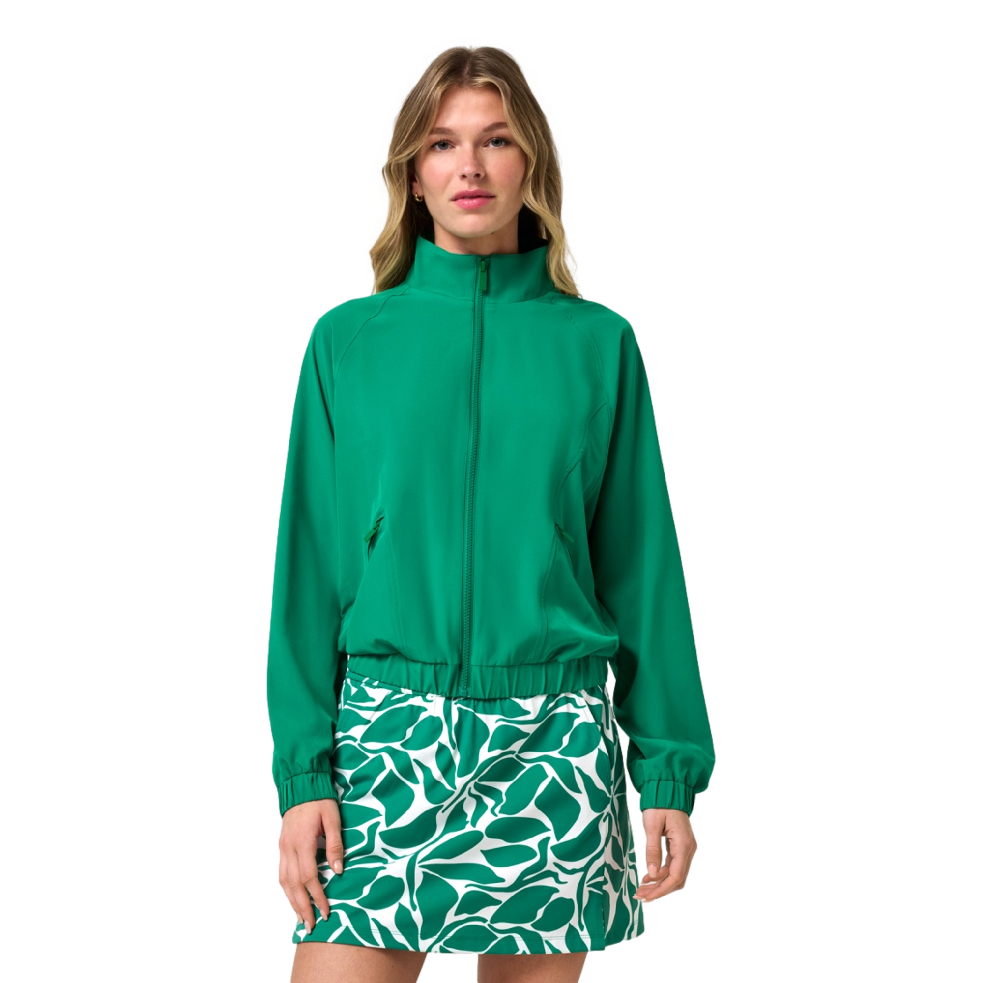 Breezeblend Travel Day Women's Full Zip Golf Jacket