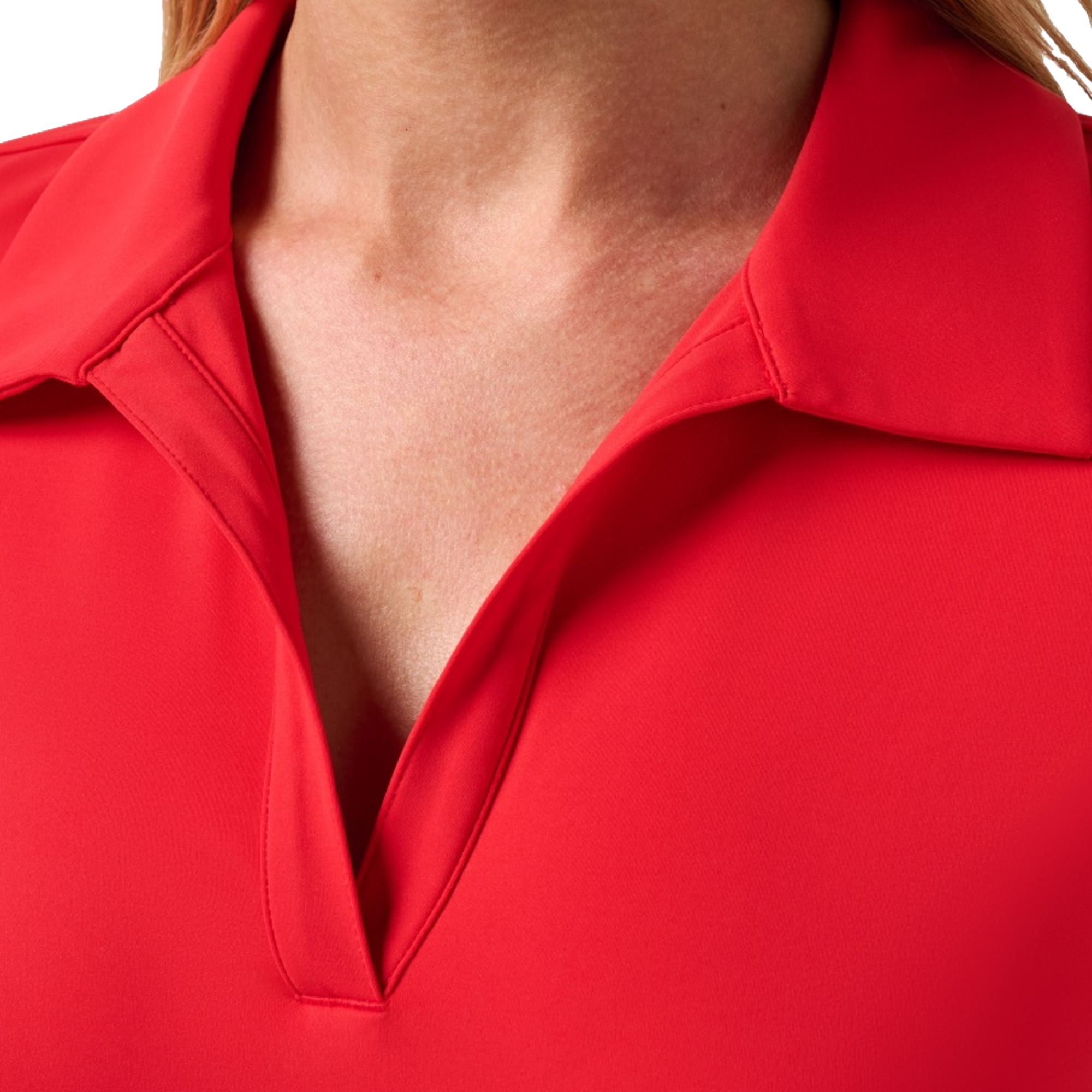 Moveknit V Neck 2.0 Women's Short Sleeve Golf Polo Shirt