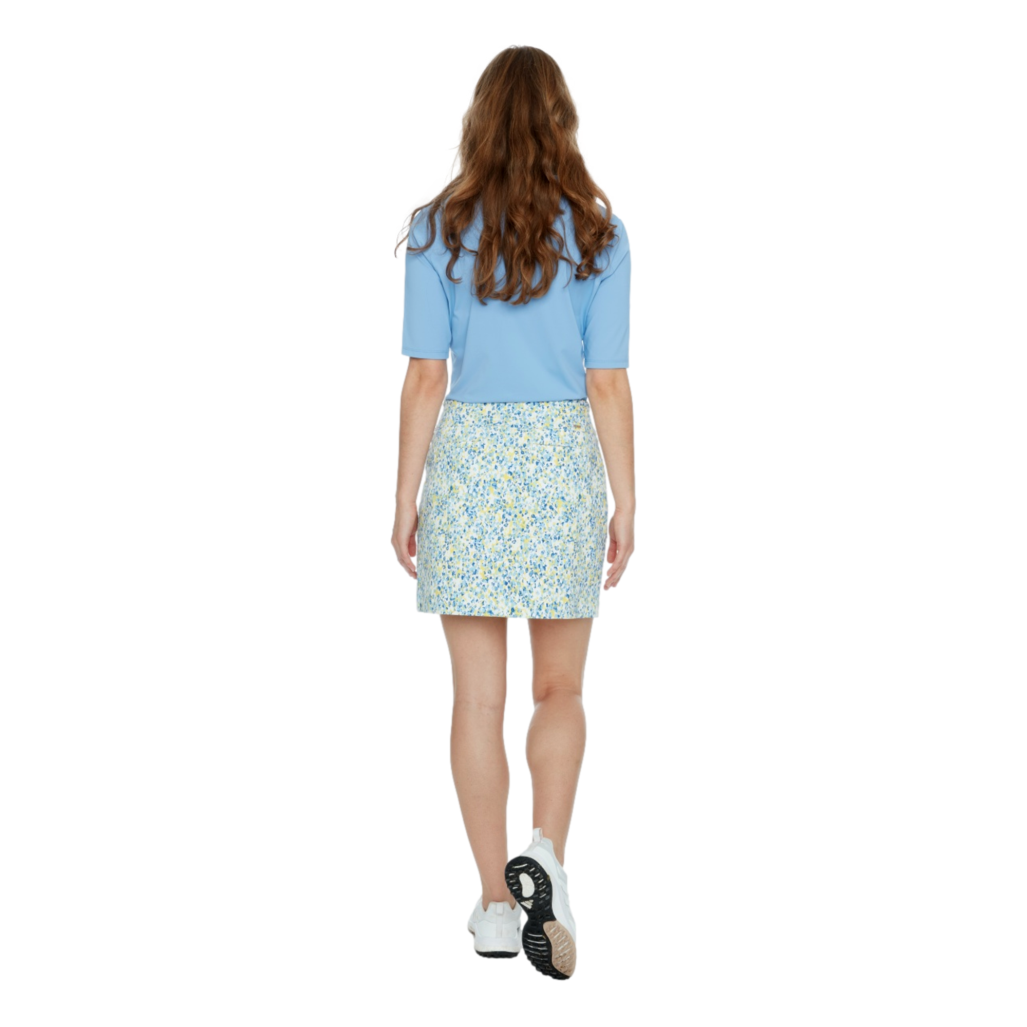 Ditzy Print Women's 16" Golf Skort