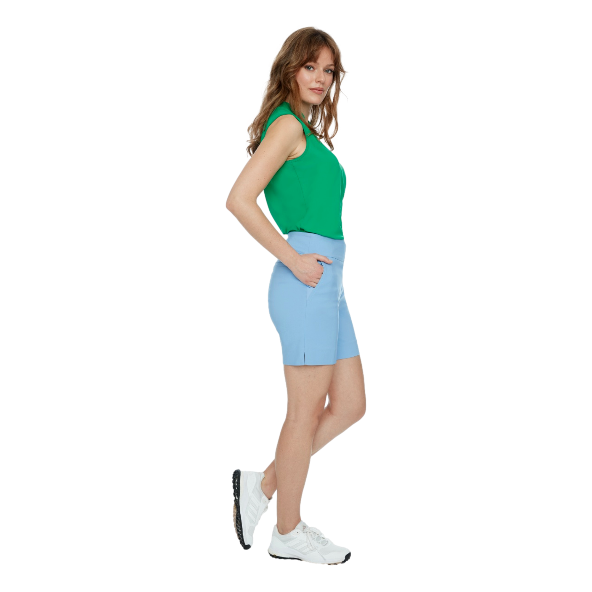 Solid Women's 7" Golf Shorts
