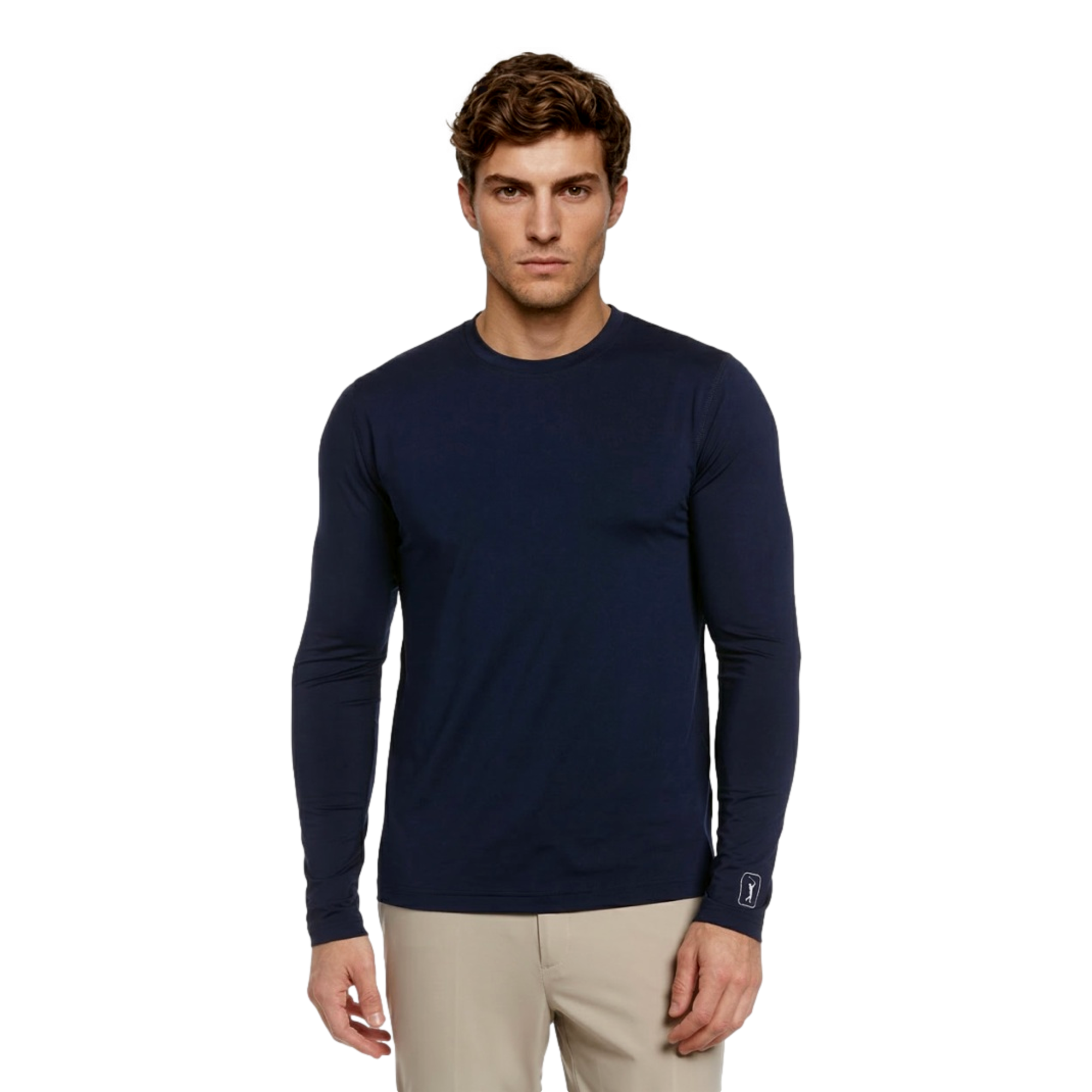 Men's Long Sleeve SPF 50 Golf Sun Shirt