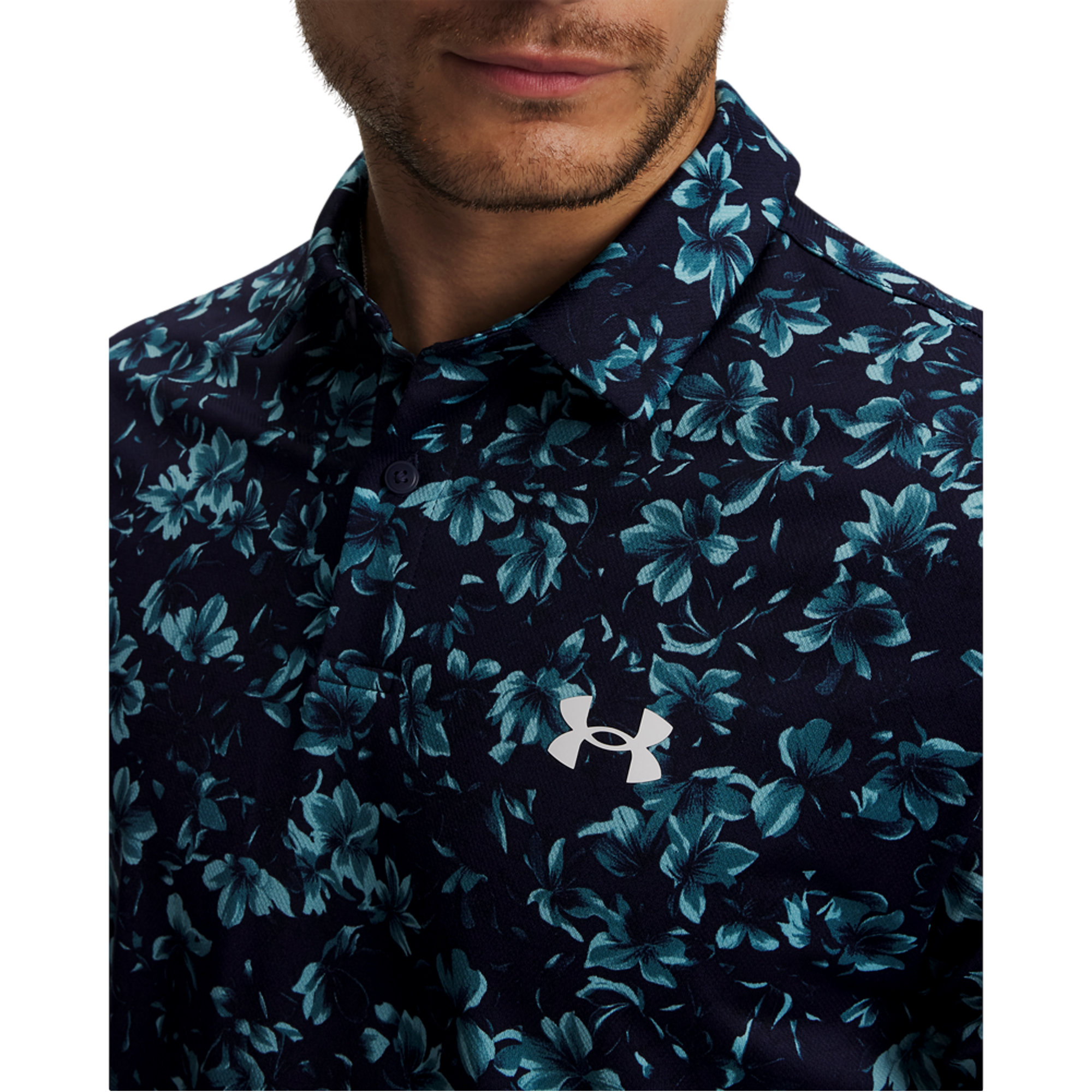 UA Matchplay Printed Men's Golf Polo Shirt