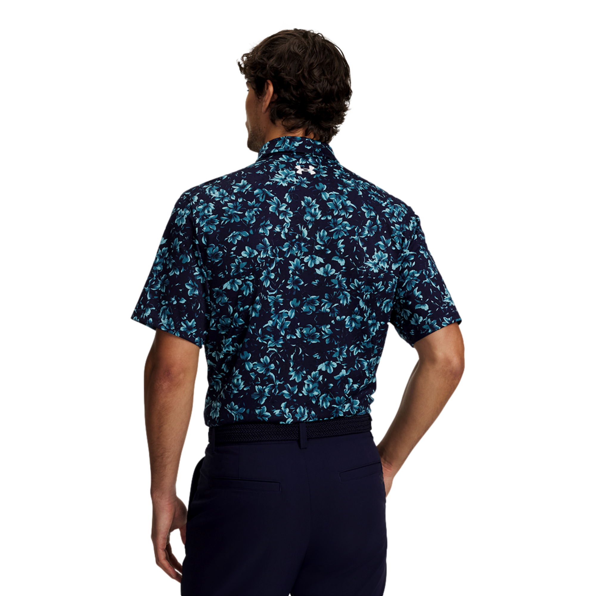 UA Matchplay Printed Men's Golf Polo Shirt