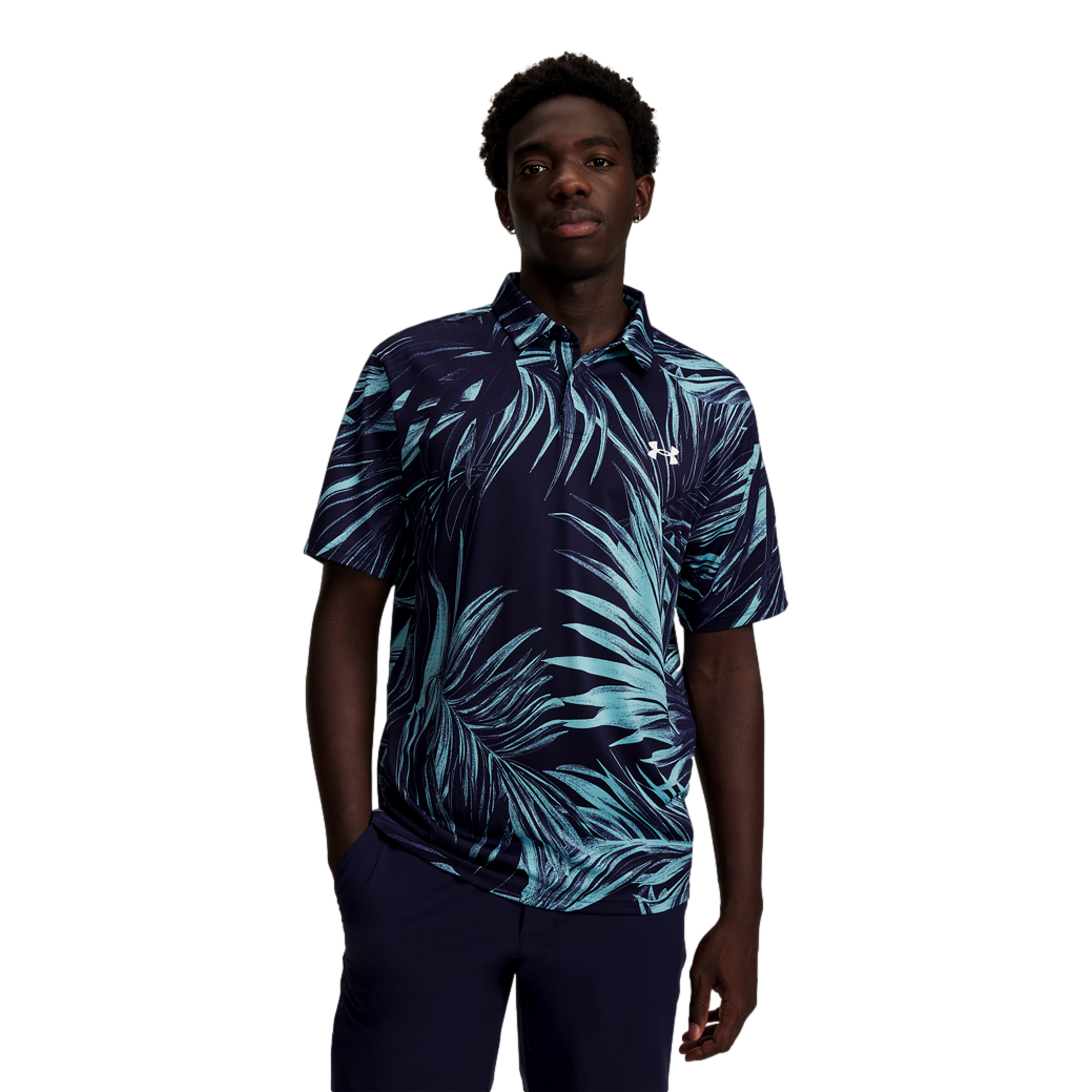 UA Matchplay Printed Men's Golf Polo Shirt