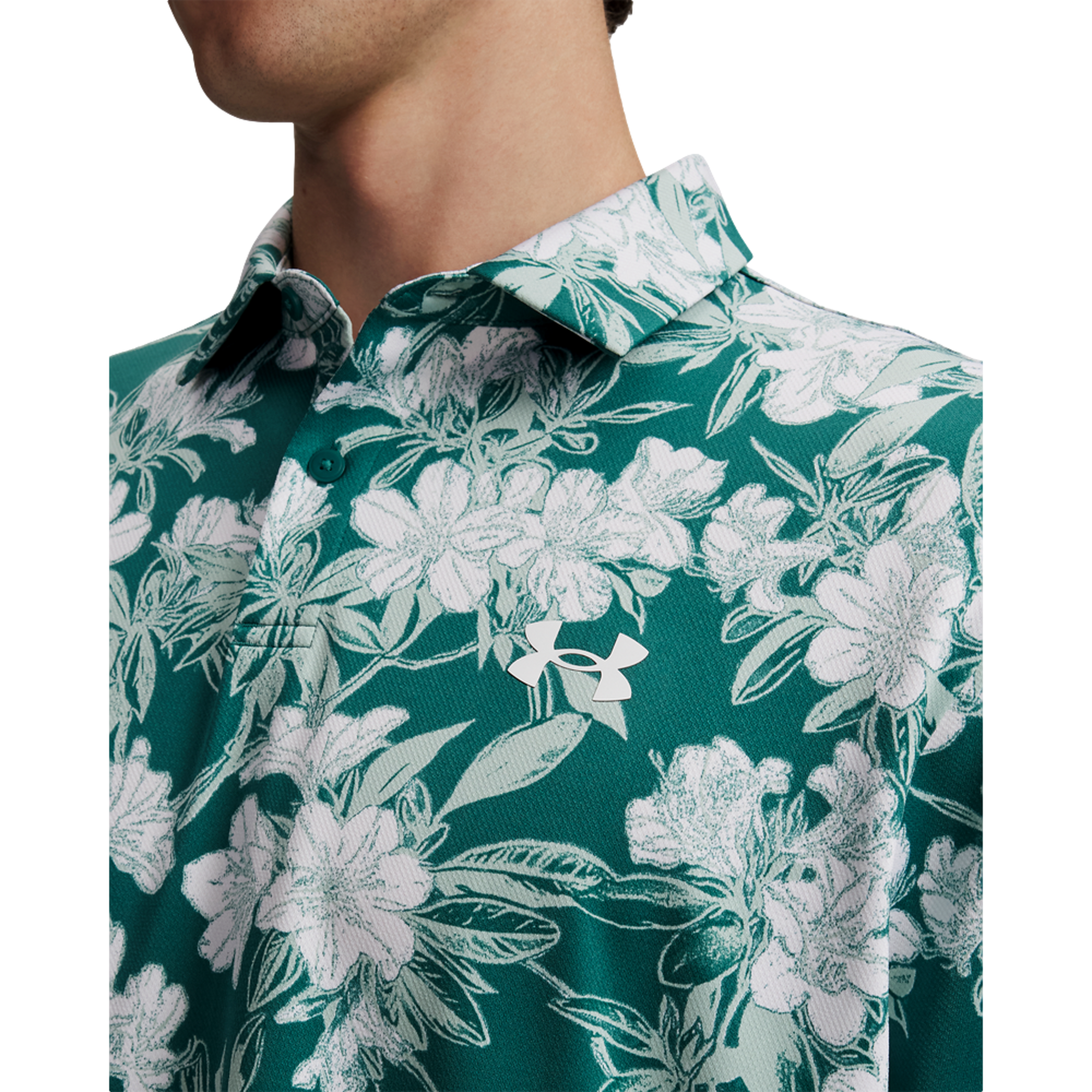 UA Matchplay Printed Men's Golf Polo Shirt