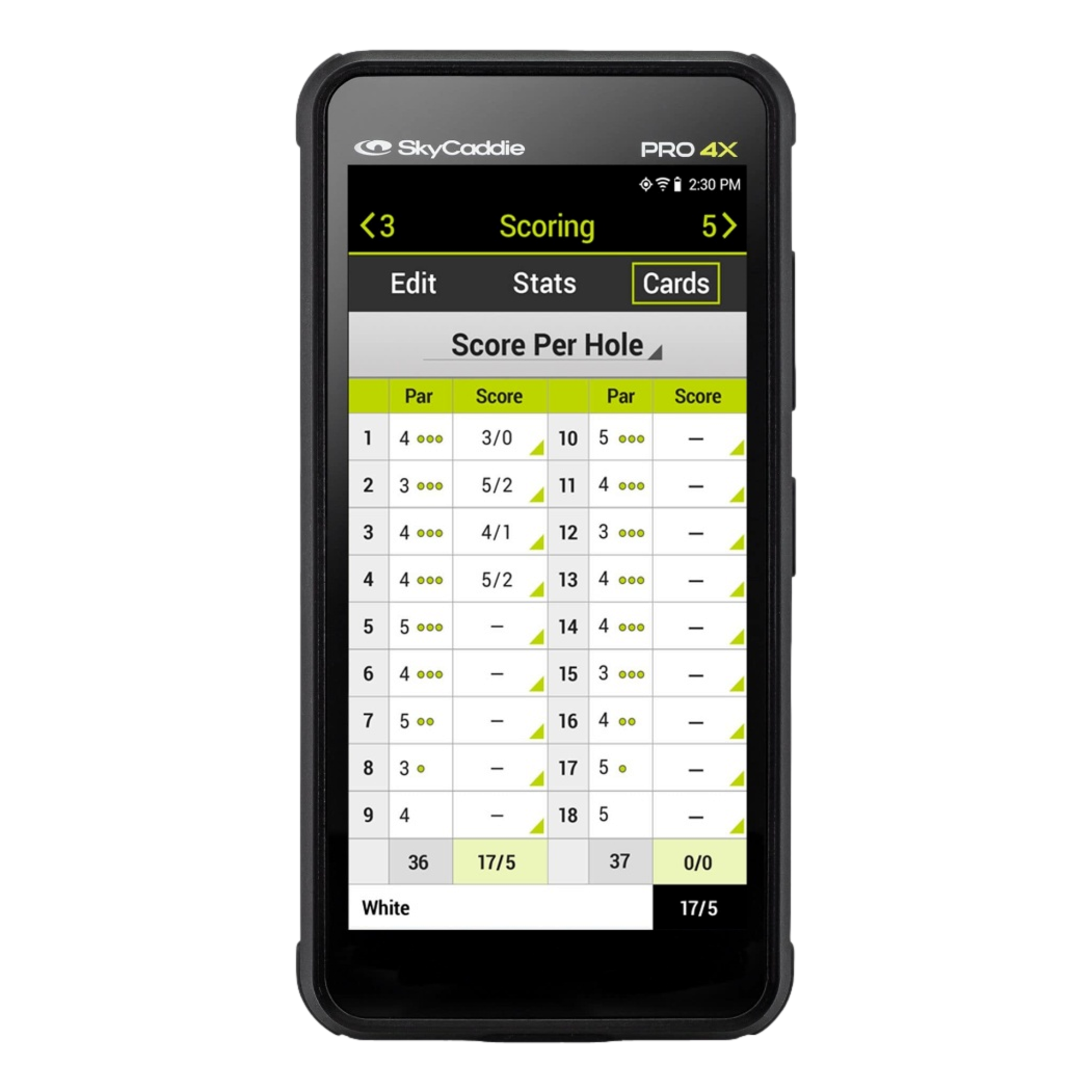 SkyCaddie PRO 4X GPS PGA TOUR Superstore