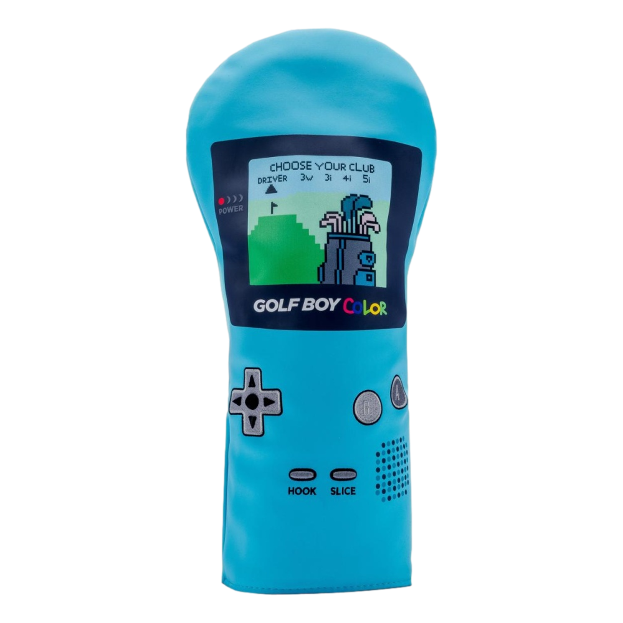 Golf Boy Teal Driver Headcover