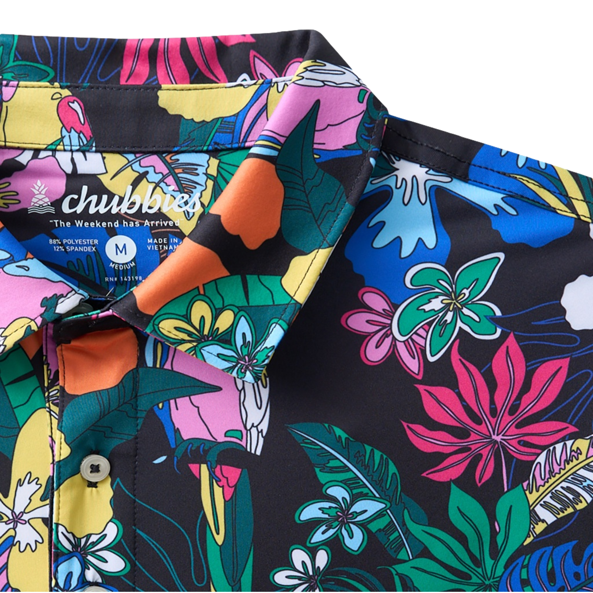 The Deep Floral Men's Golf Polo Shirt
