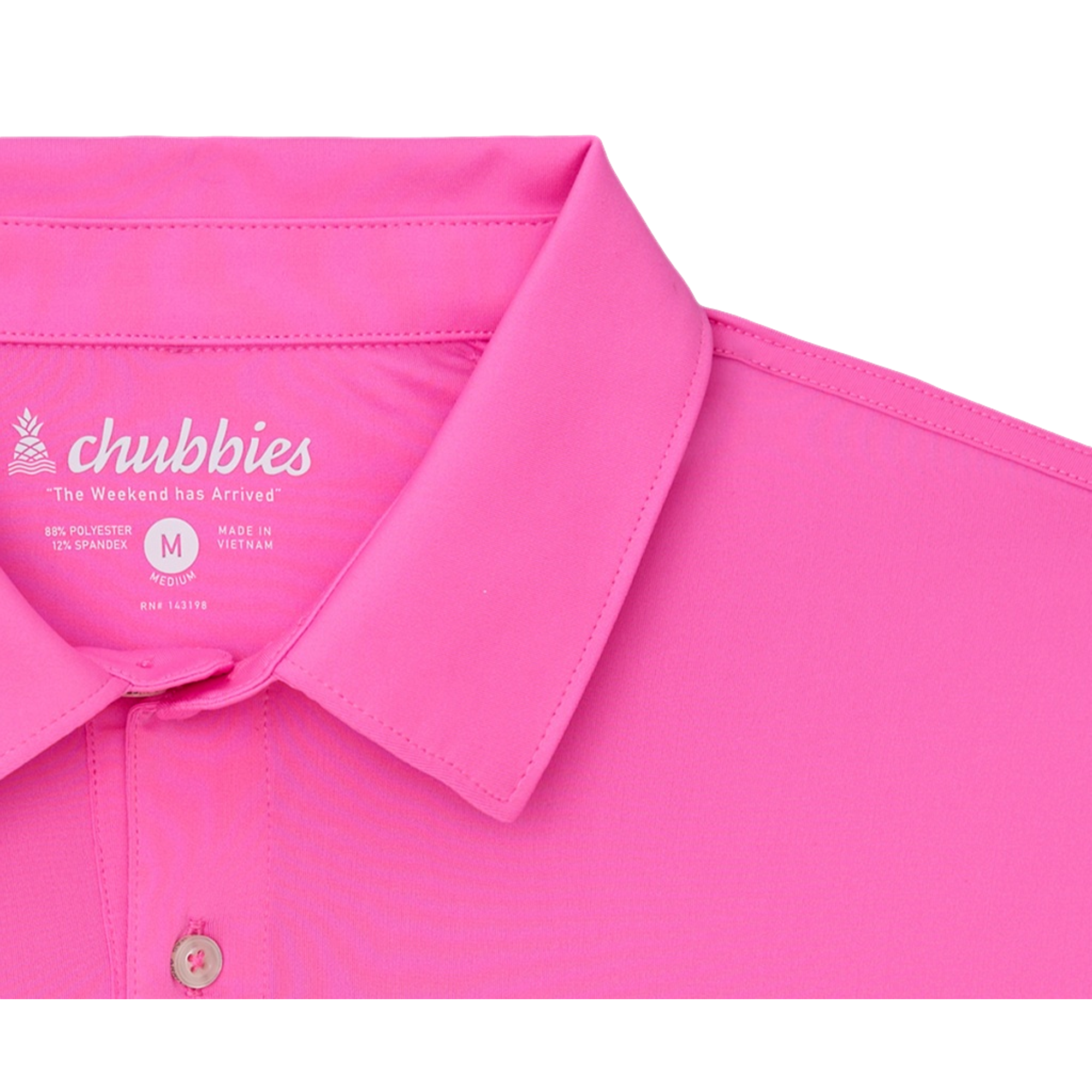 The Flamingo Fizz Men's Golf Polo Shirt