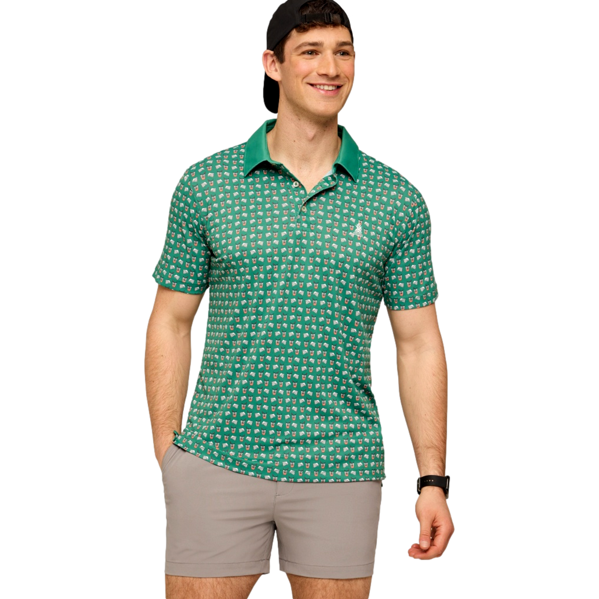 The Sandwiches & Swing Men's Golf Polo Shirt