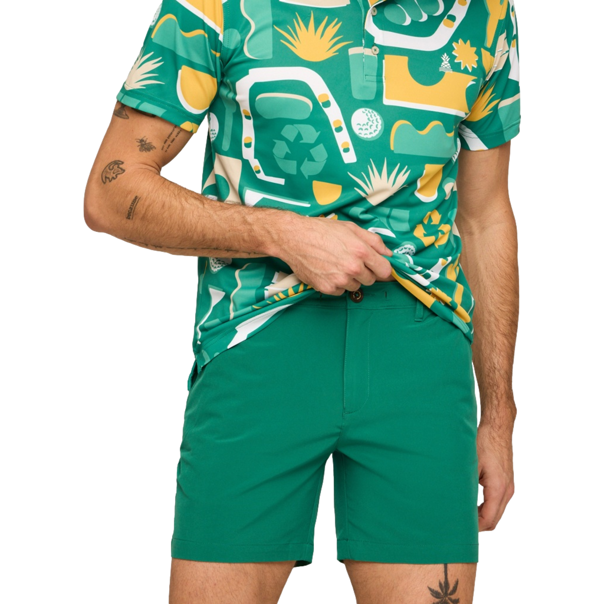 Champion's Green 6" Men's Golf Shorts