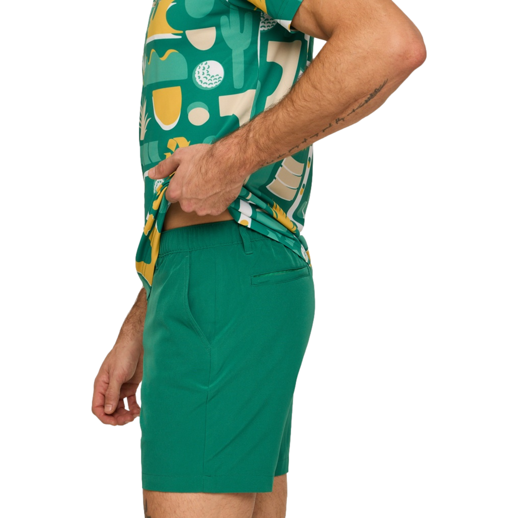 Champion's Green 6" Men's Golf Shorts