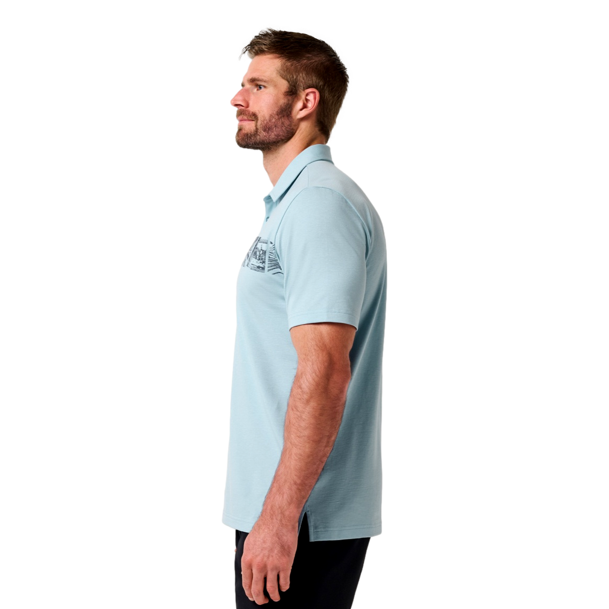 Performance Jersey Cruise Men's Golf Polo Shirt