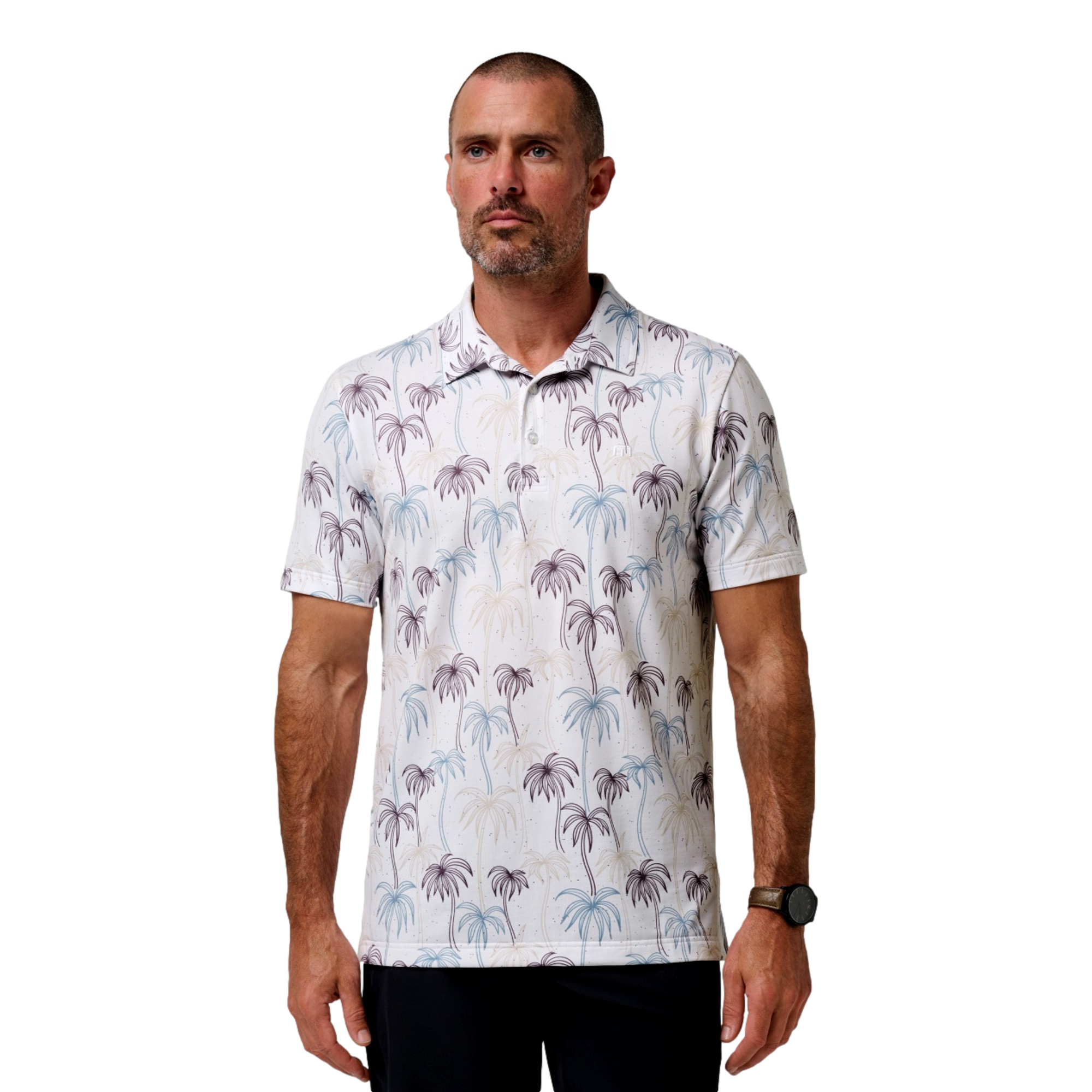 Featherweight Palms Men's Golf Polo Shirt