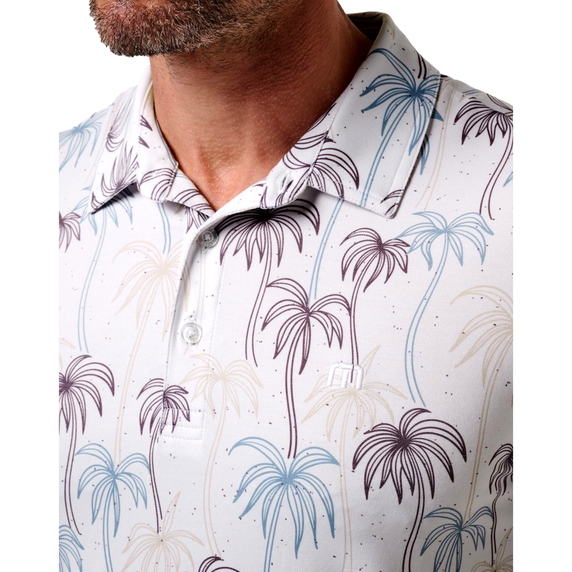 Featherweight Palms Men's Golf Polo Shirt