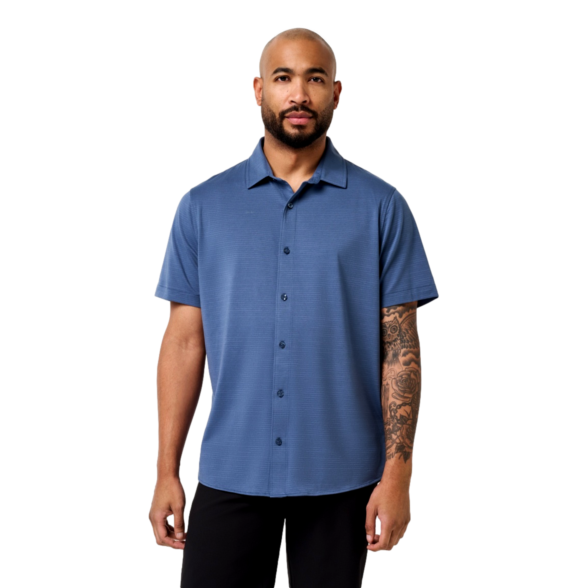 The Heater Men's Golf Button Up Shirt