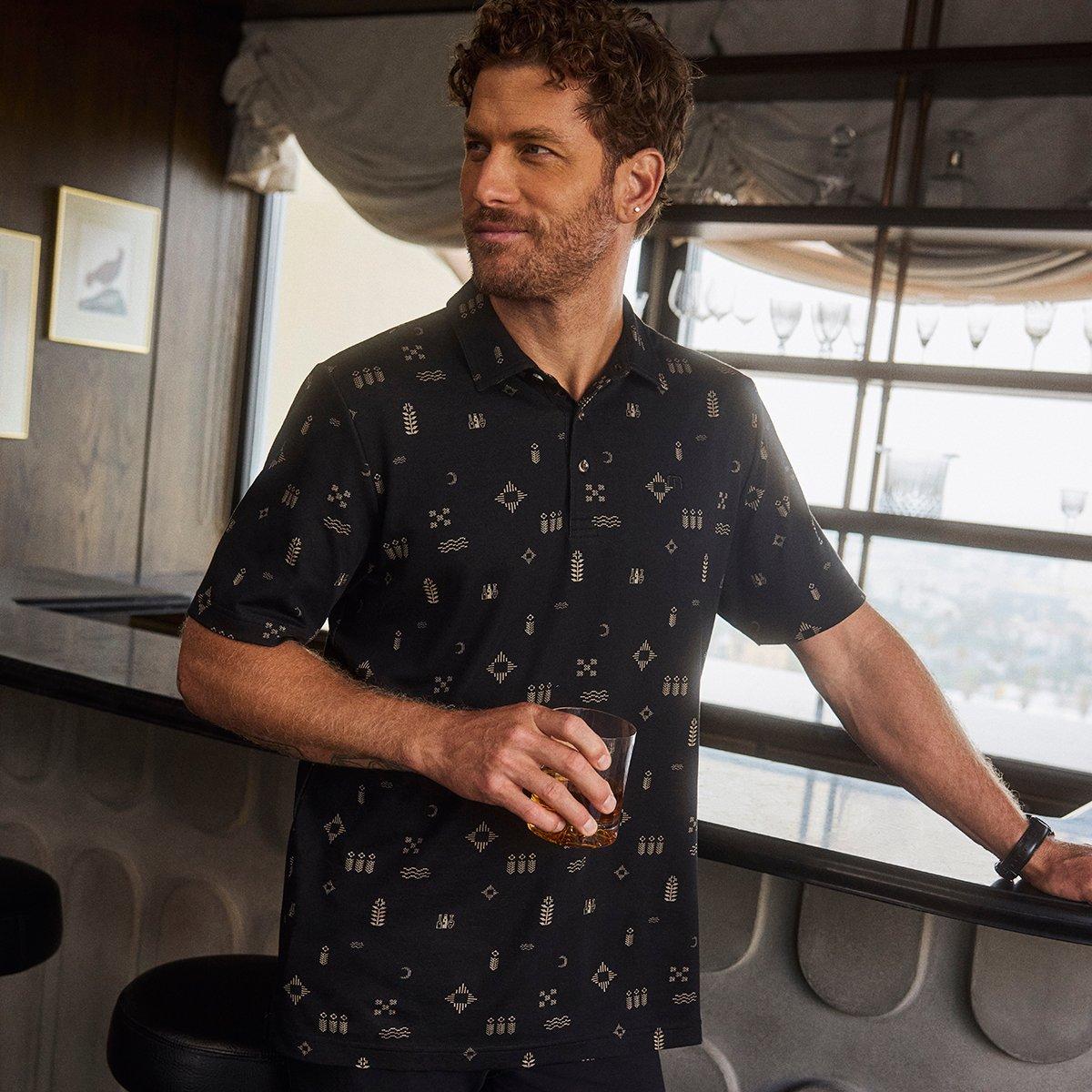 Weather Patterns Men's Golf Polo Shirt