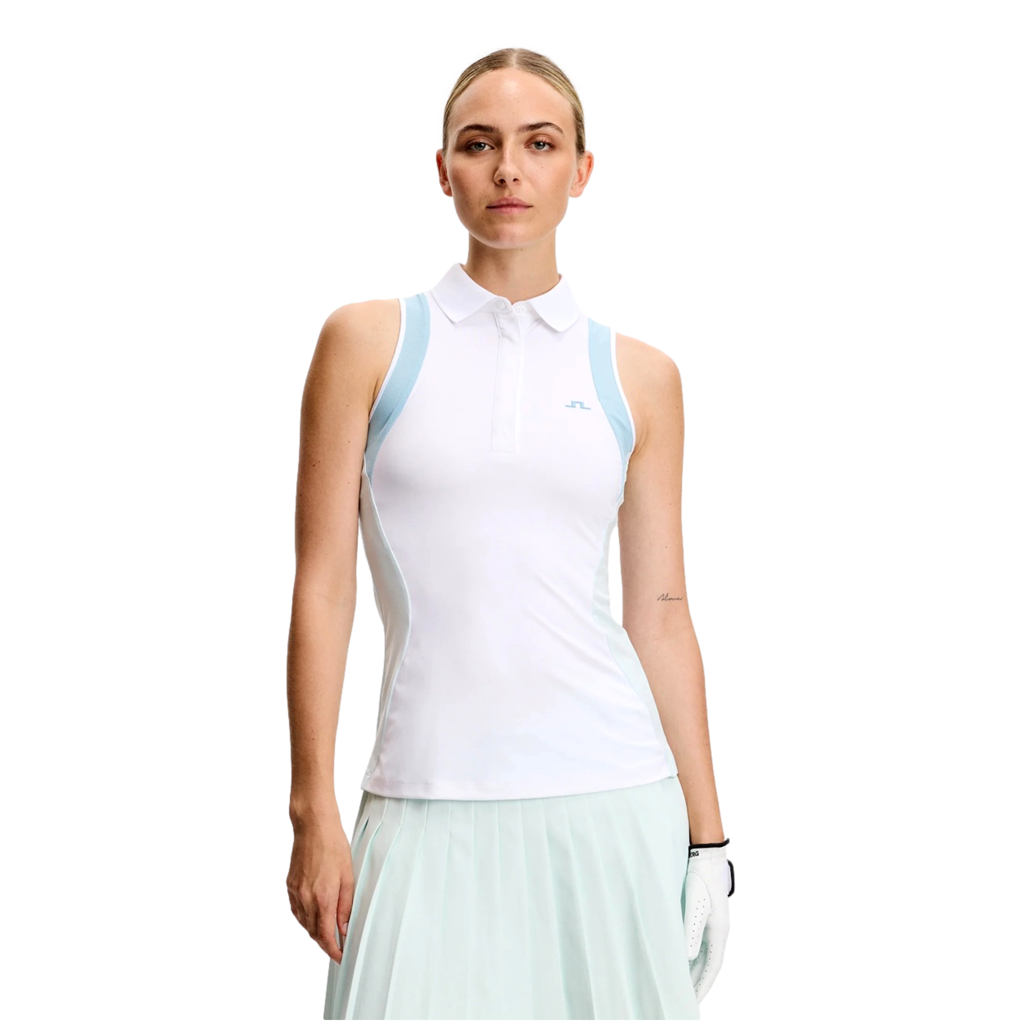 Krissi Women's Sleeveless Golf Polo Shirt