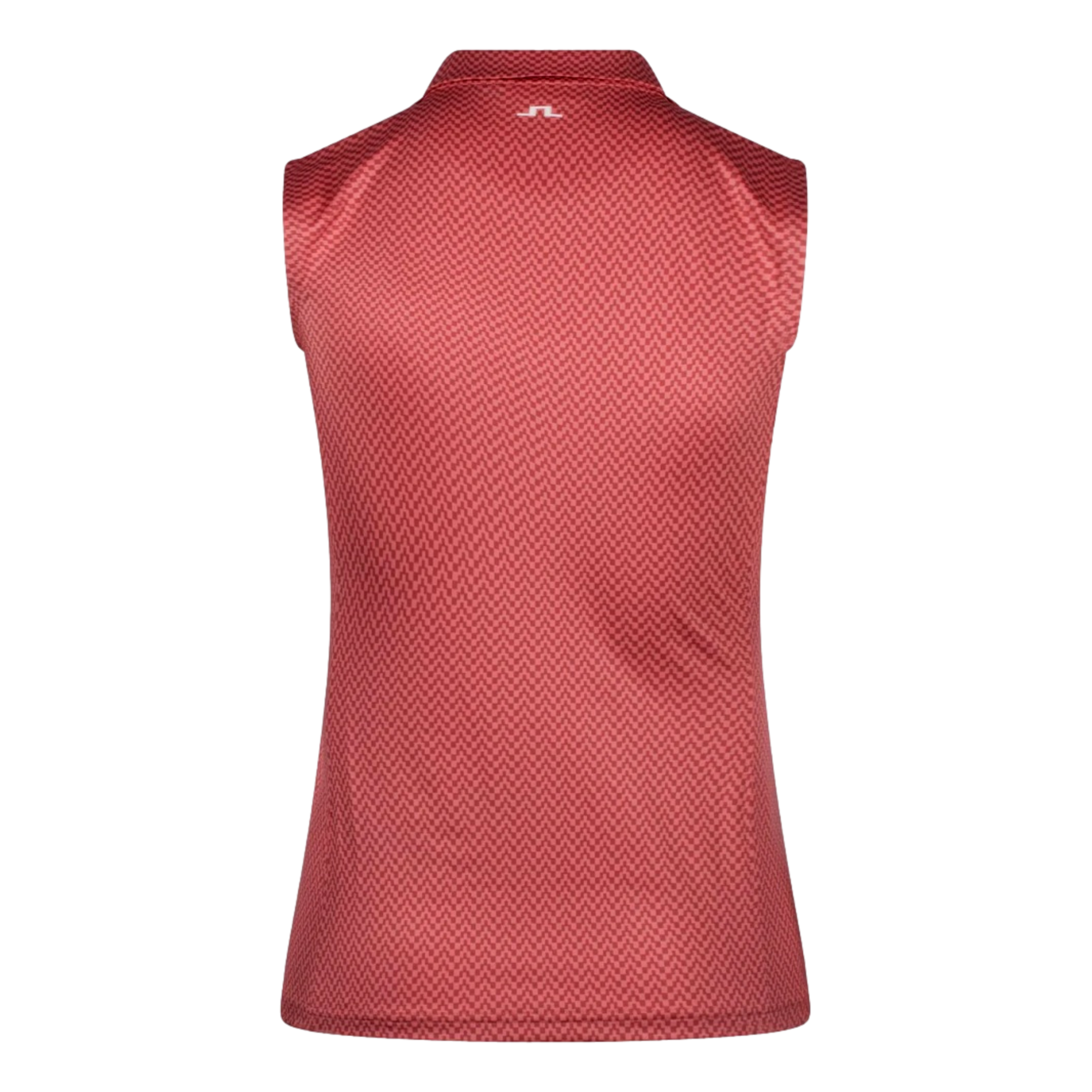 Dena Print Women's Sleeveless Golf Polo Shirt