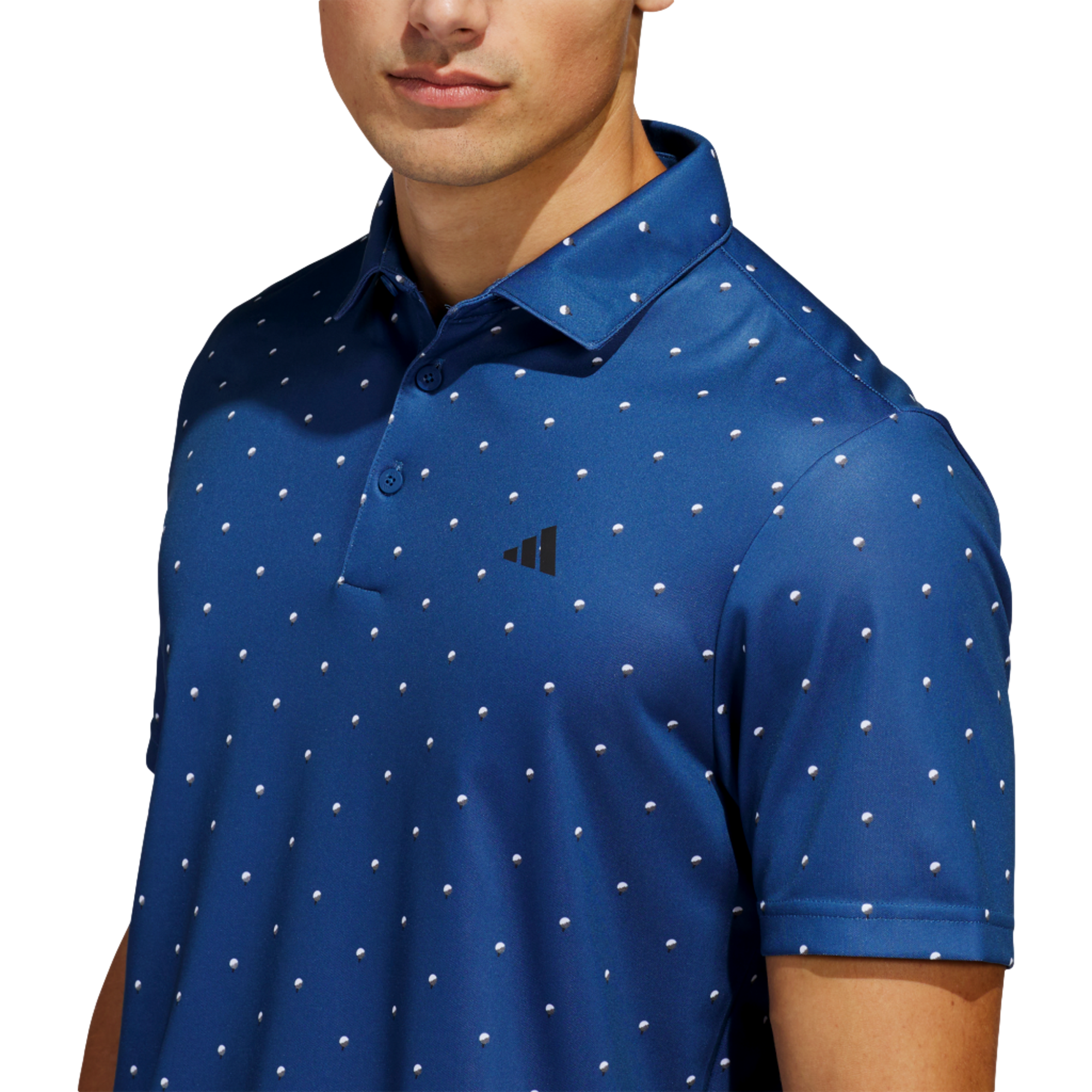 Performance Printed Men's Golf Polo Shirt