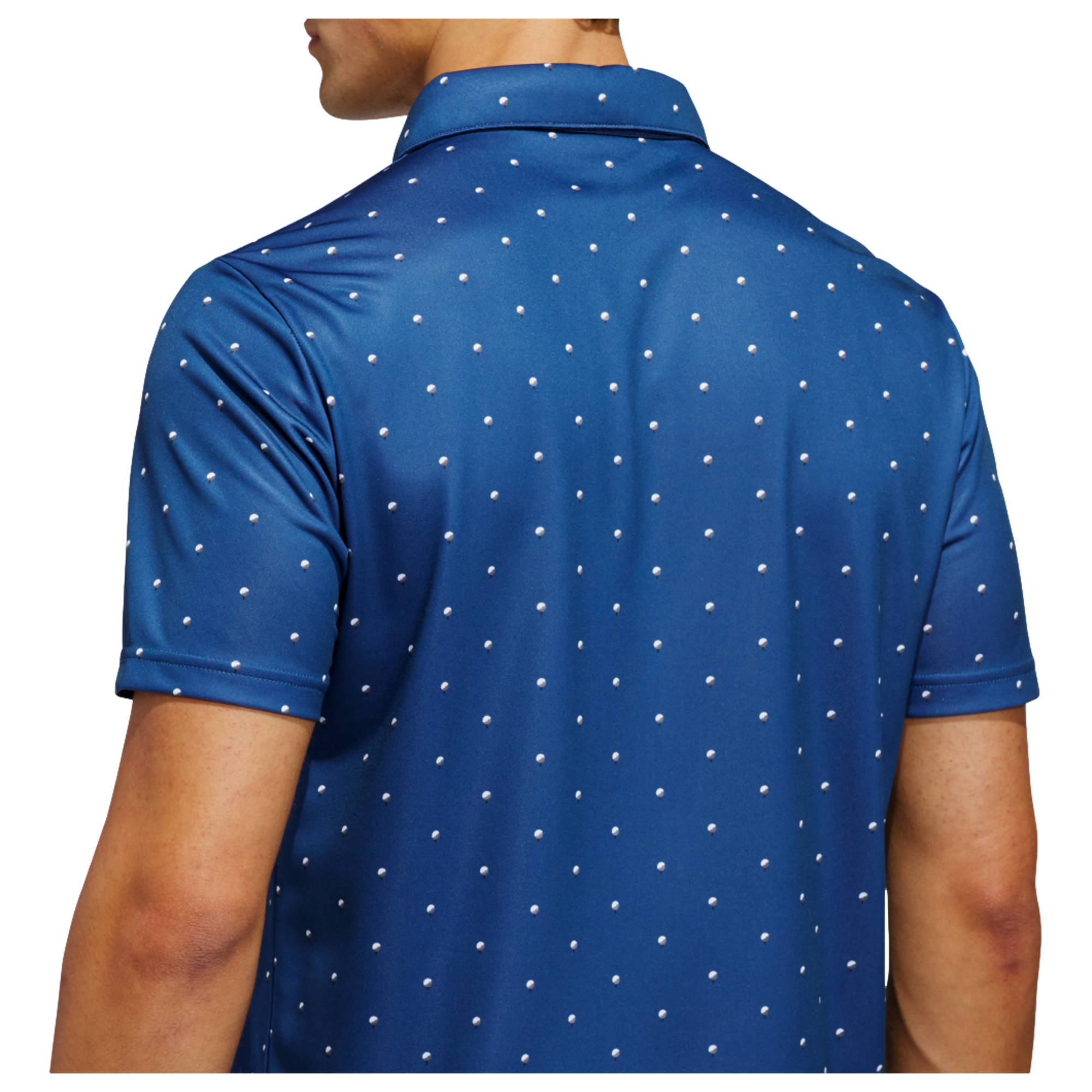 Performance Printed Men's Golf Polo Shirt
