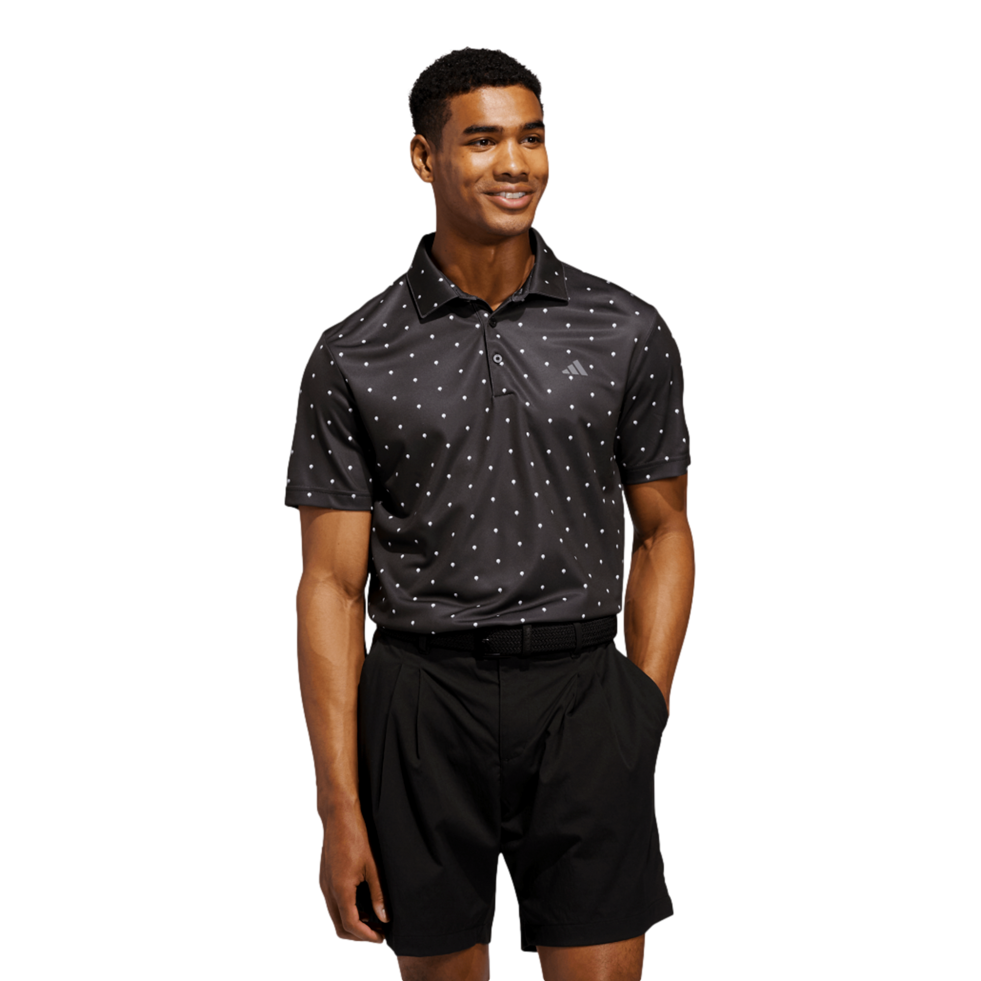 Performance Printed Men's Golf Polo Shirt