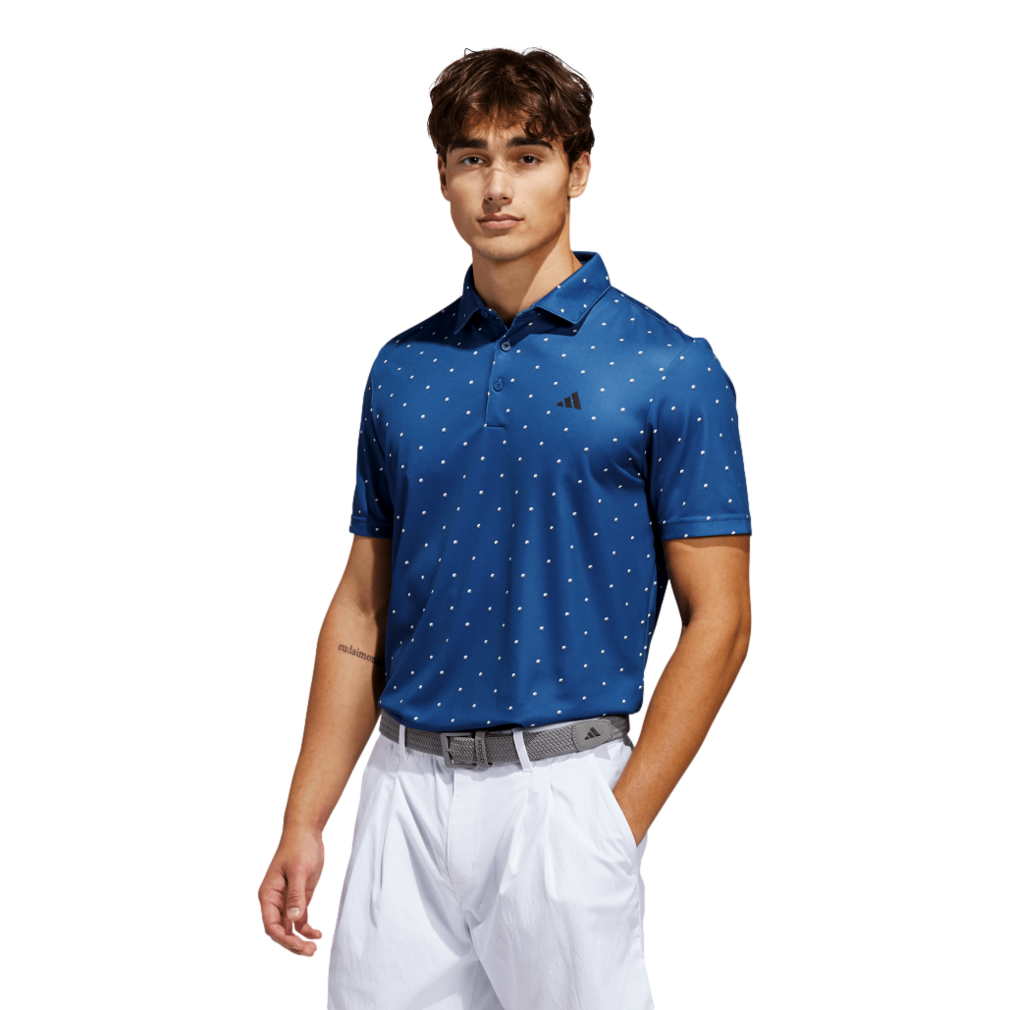 Performance Printed Men's Golf Polo Shirt