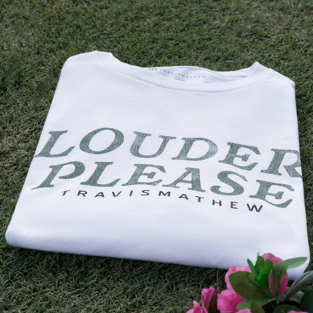 Louder Please Men's Golf T-Shirt