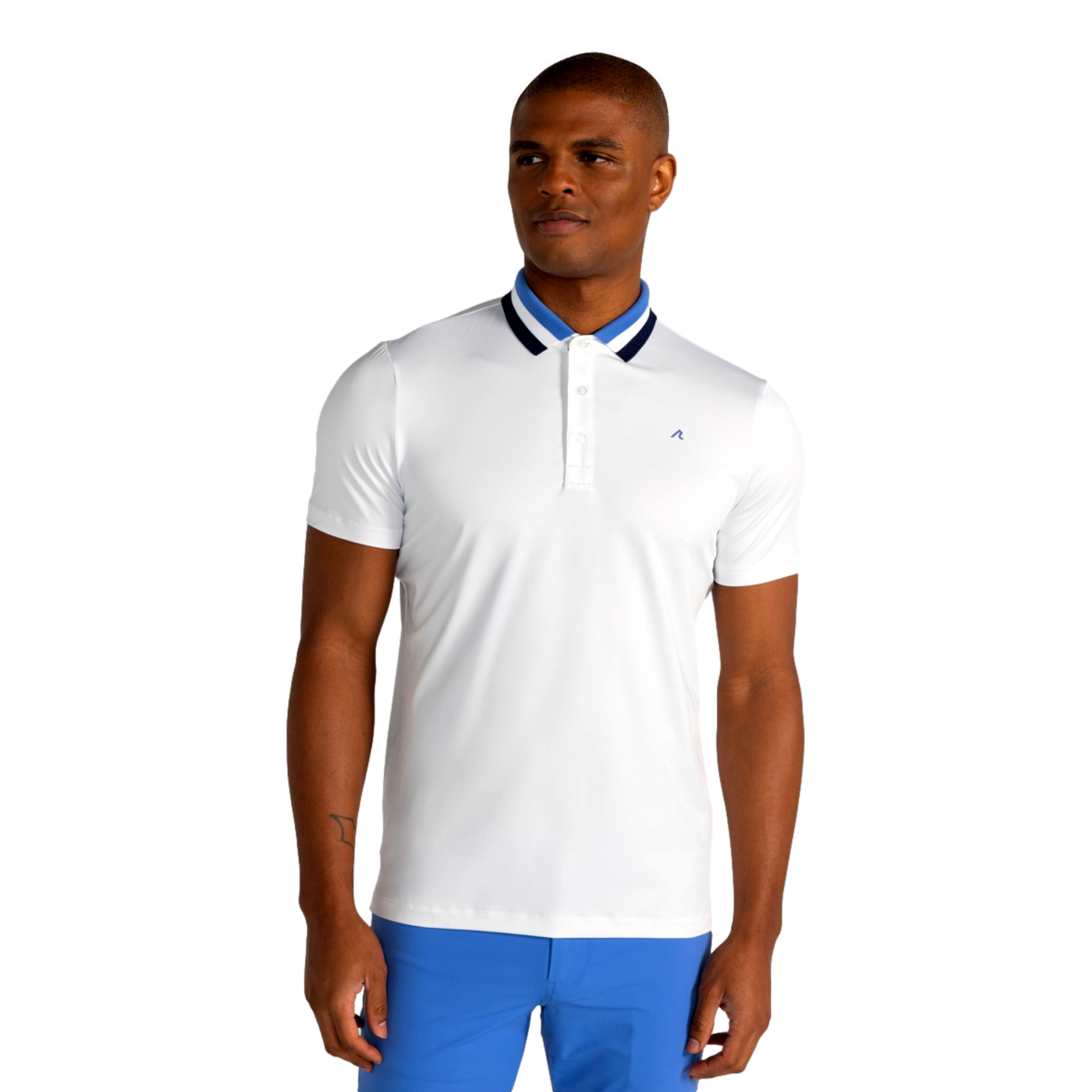 Cuchara Logo Men's Short Sleeve Golf Polo Shirt