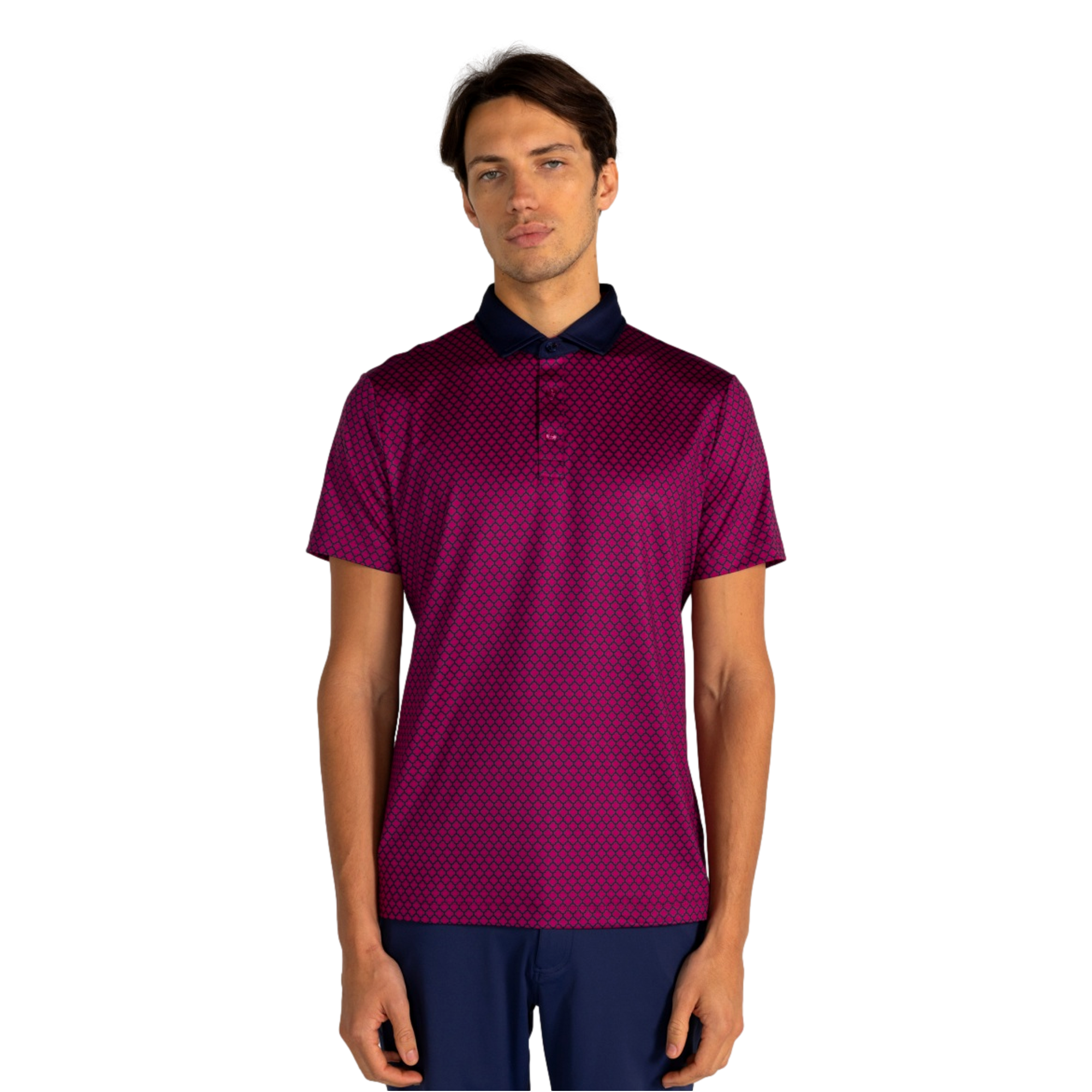 Huron Men's Short Sleeve Golf Polo Shirt