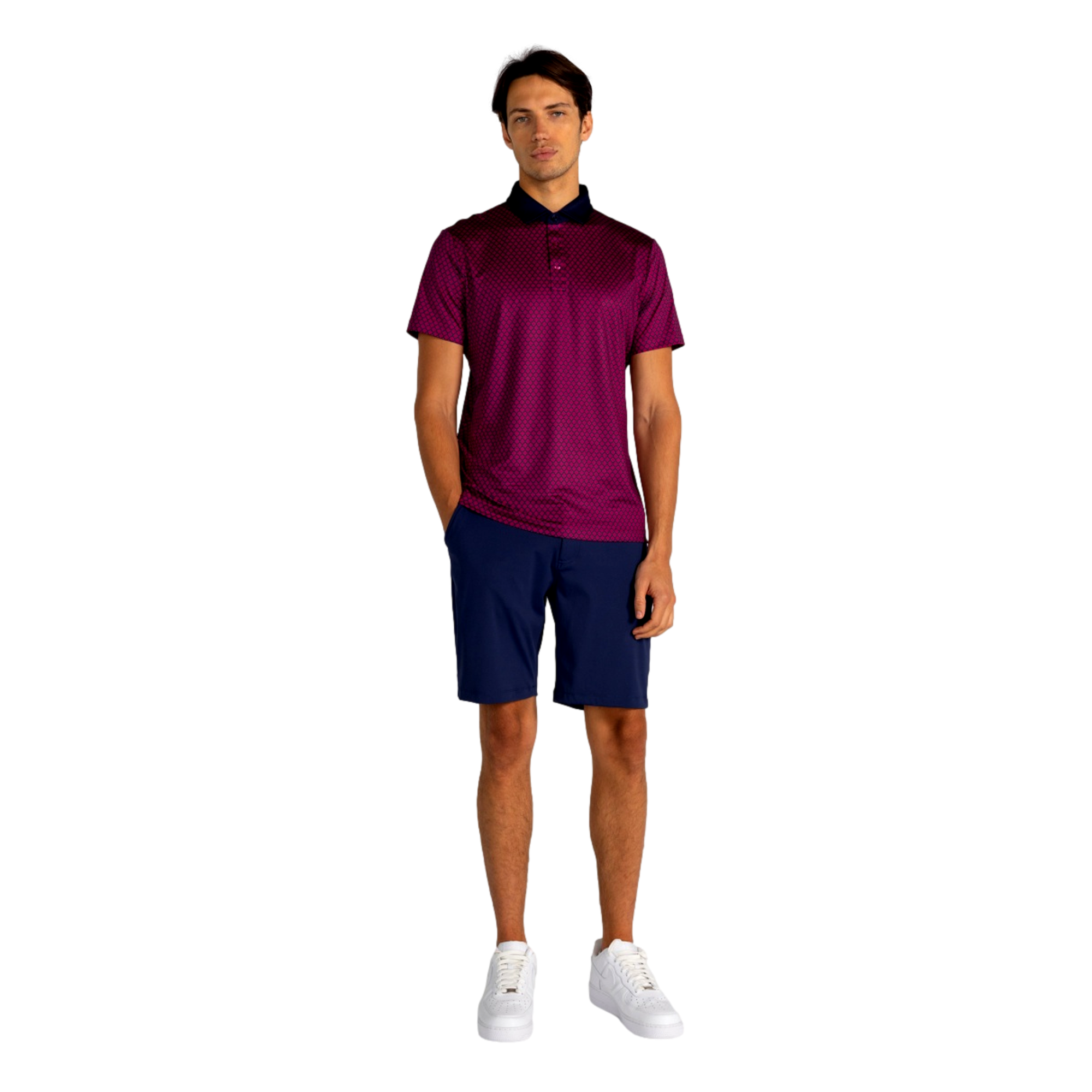 Huron Men's Short Sleeve Golf Polo Shirt