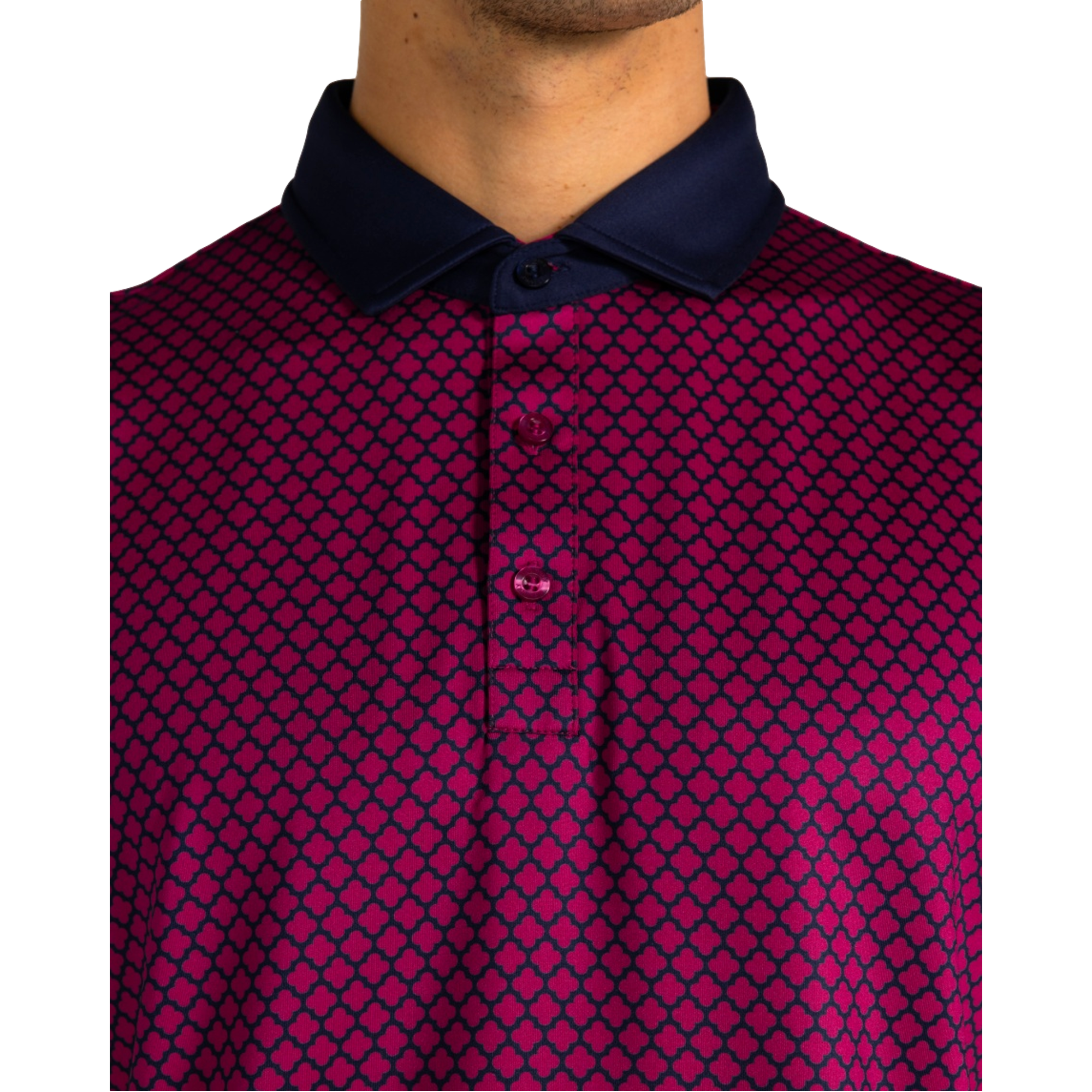 Huron Men's Short Sleeve Golf Polo Shirt