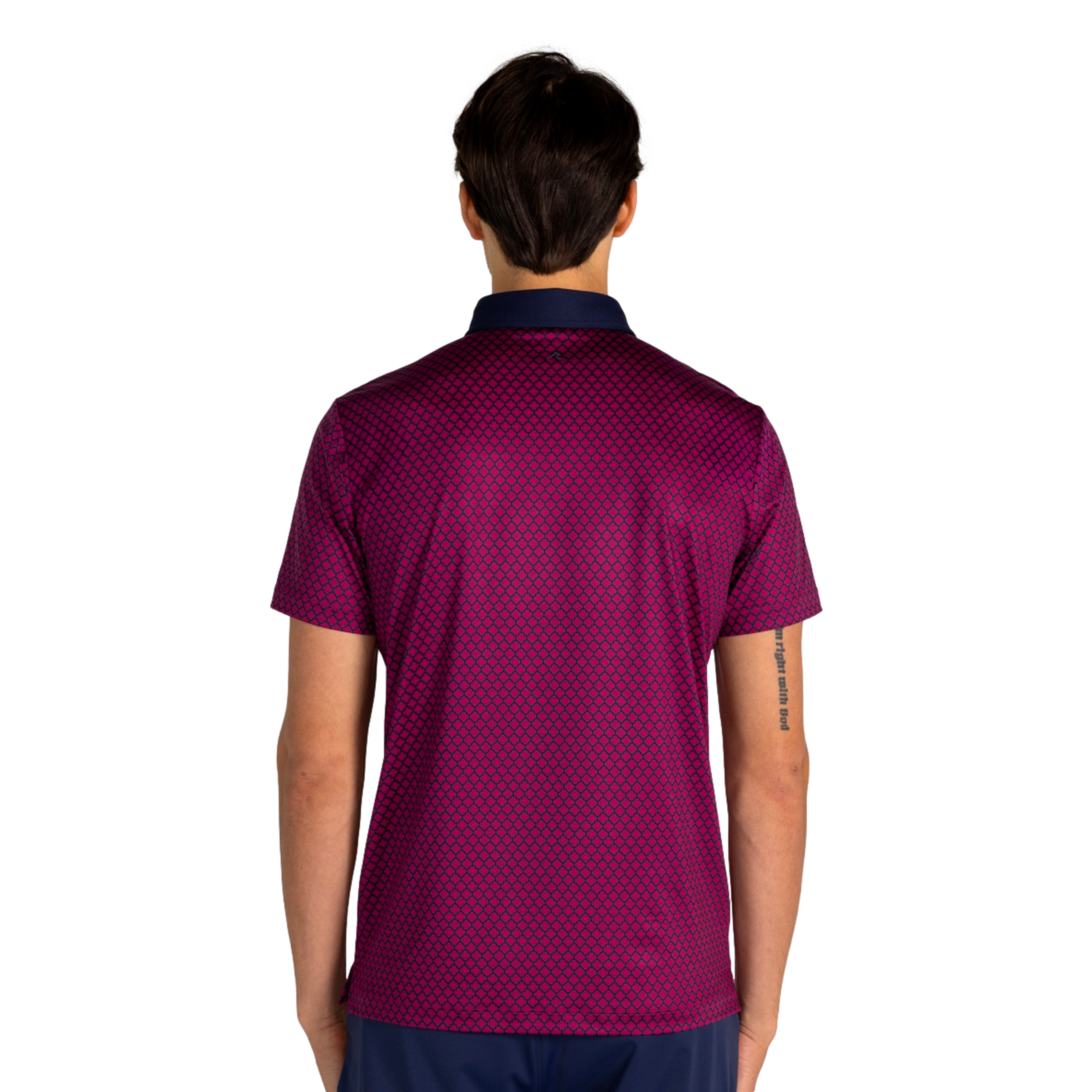 Huron Men's Short Sleeve Golf Polo Shirt