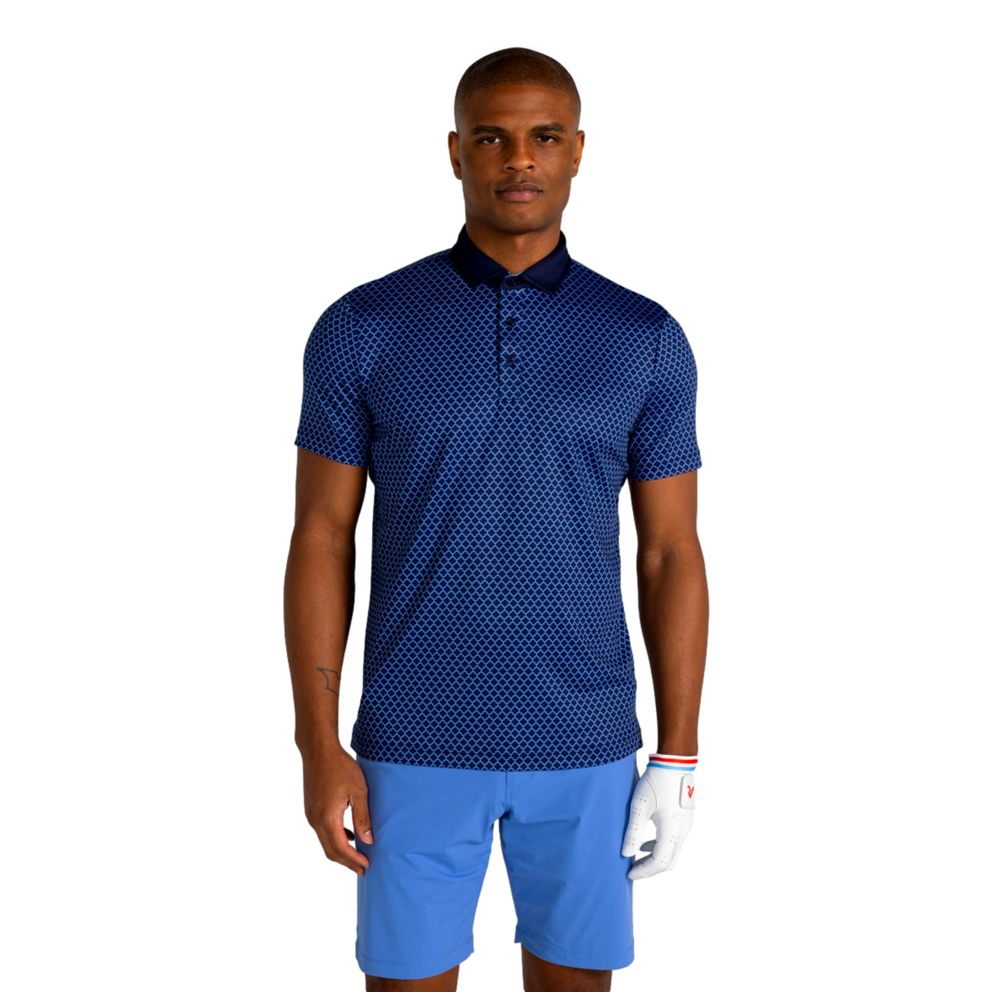 Huron Mens Short Sleeve Golf Polo Shirt