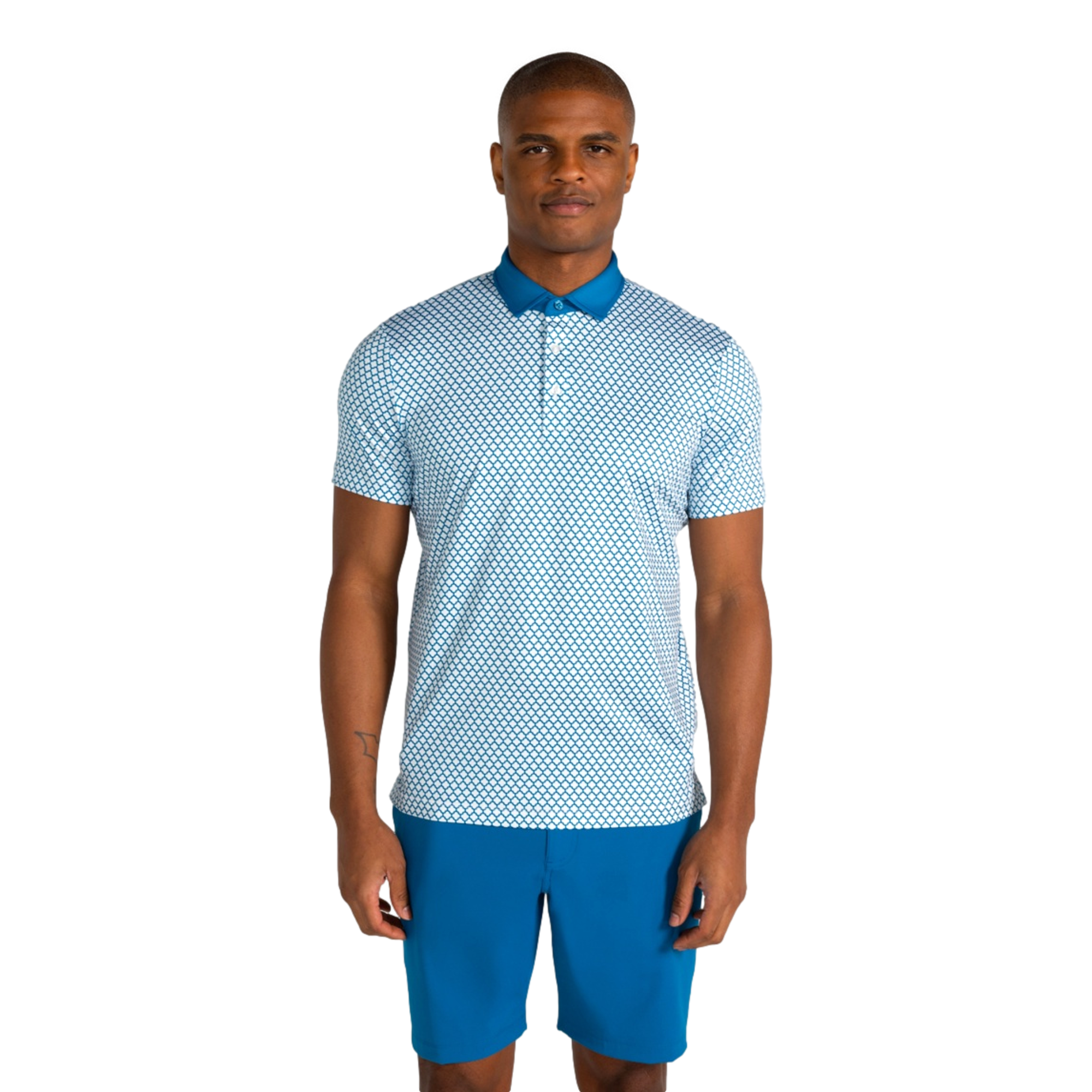Huron Mens Short Sleeve Golf Polo Shirt