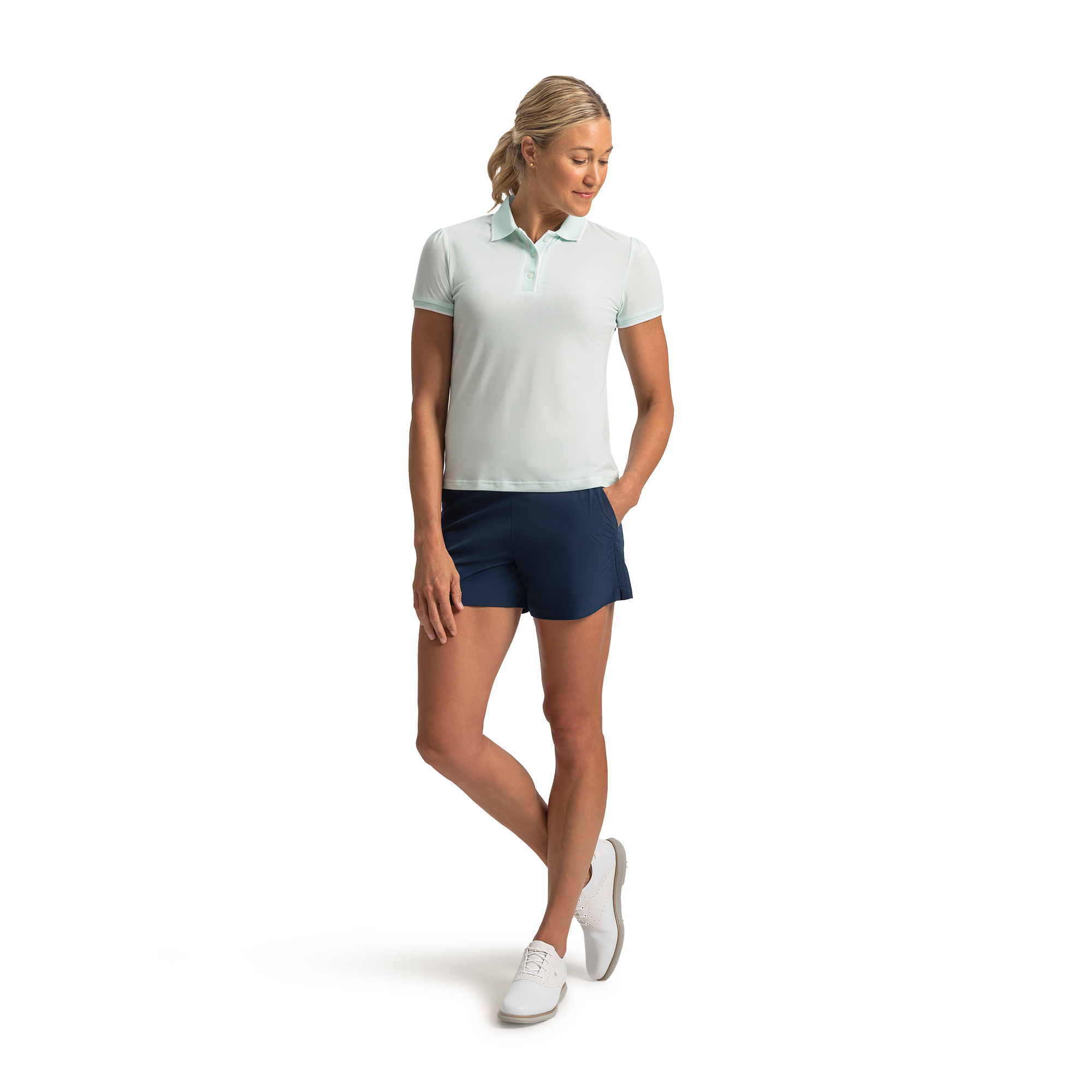 Women's Cap Sleeve Golf Polo Shirt