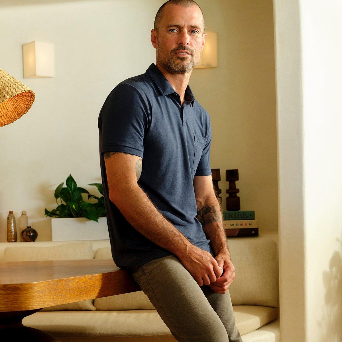 The Cloud Men's Golf Polo Shirt