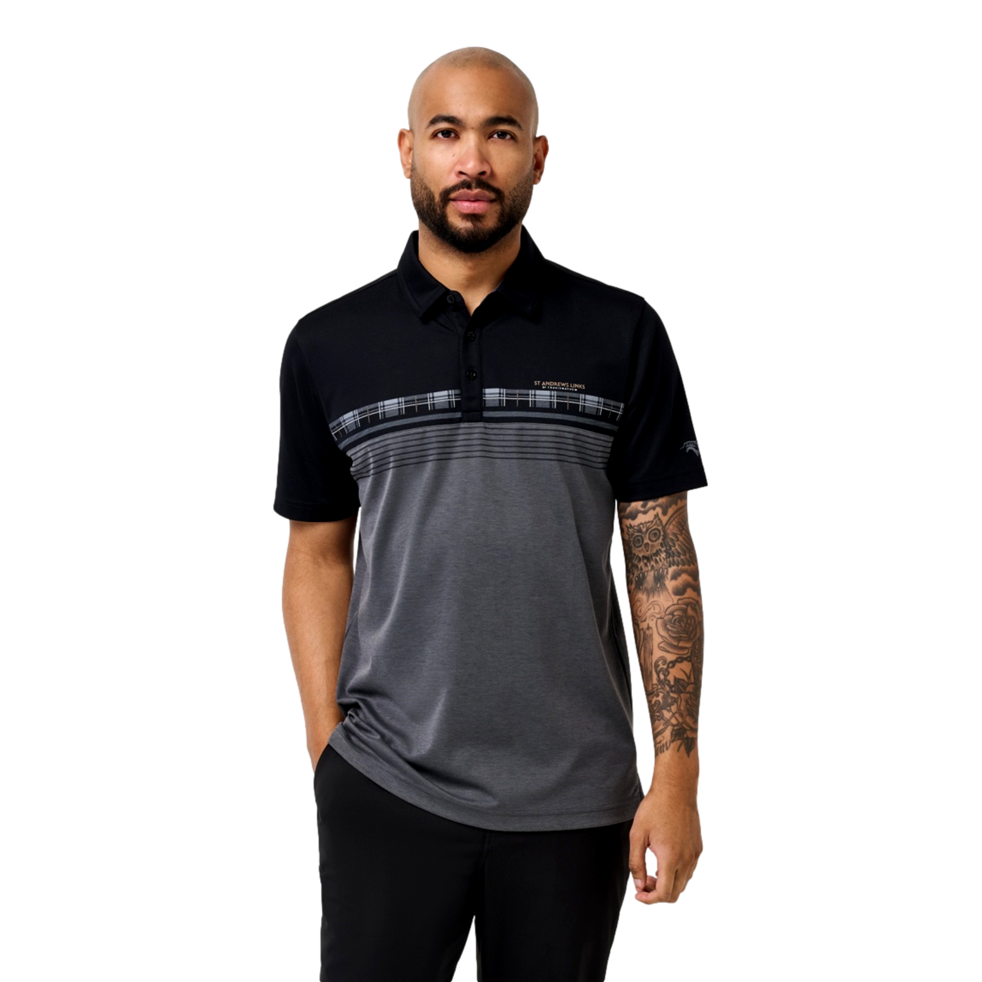 Perfect Plaid 2.0 Men's Golf Polo Shirt