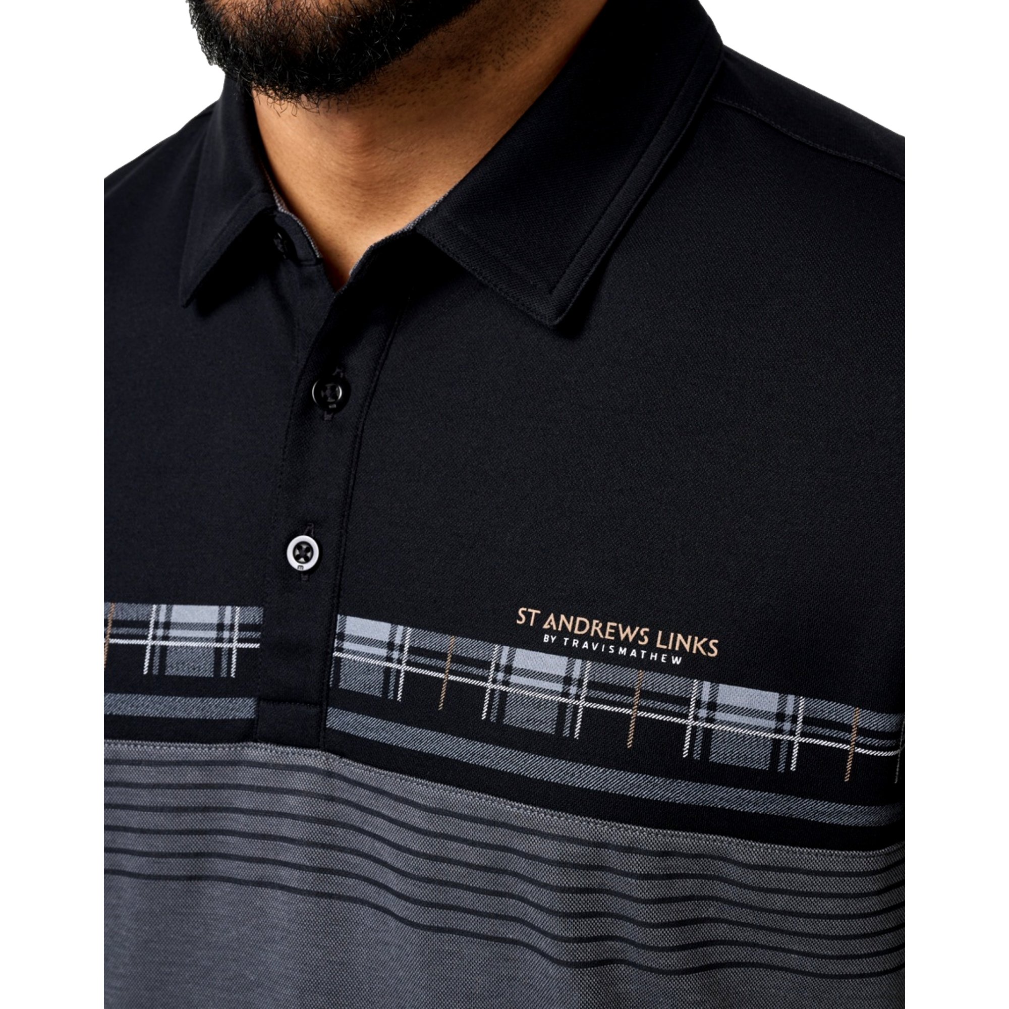 Perfect Plaid 2.0 Men's Golf Polo Shirt
