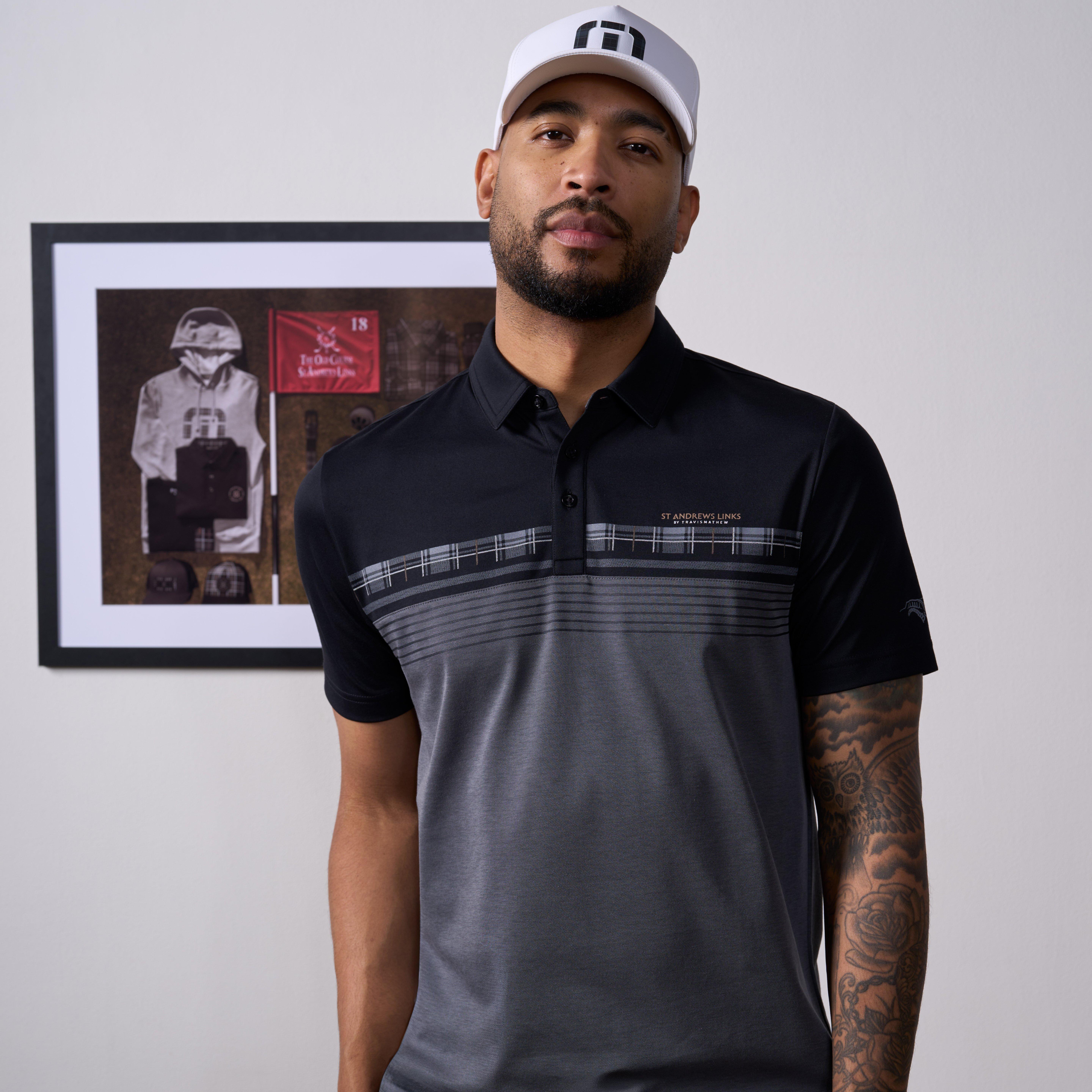 Perfect Plaid 2.0 Men's Golf Polo Shirt