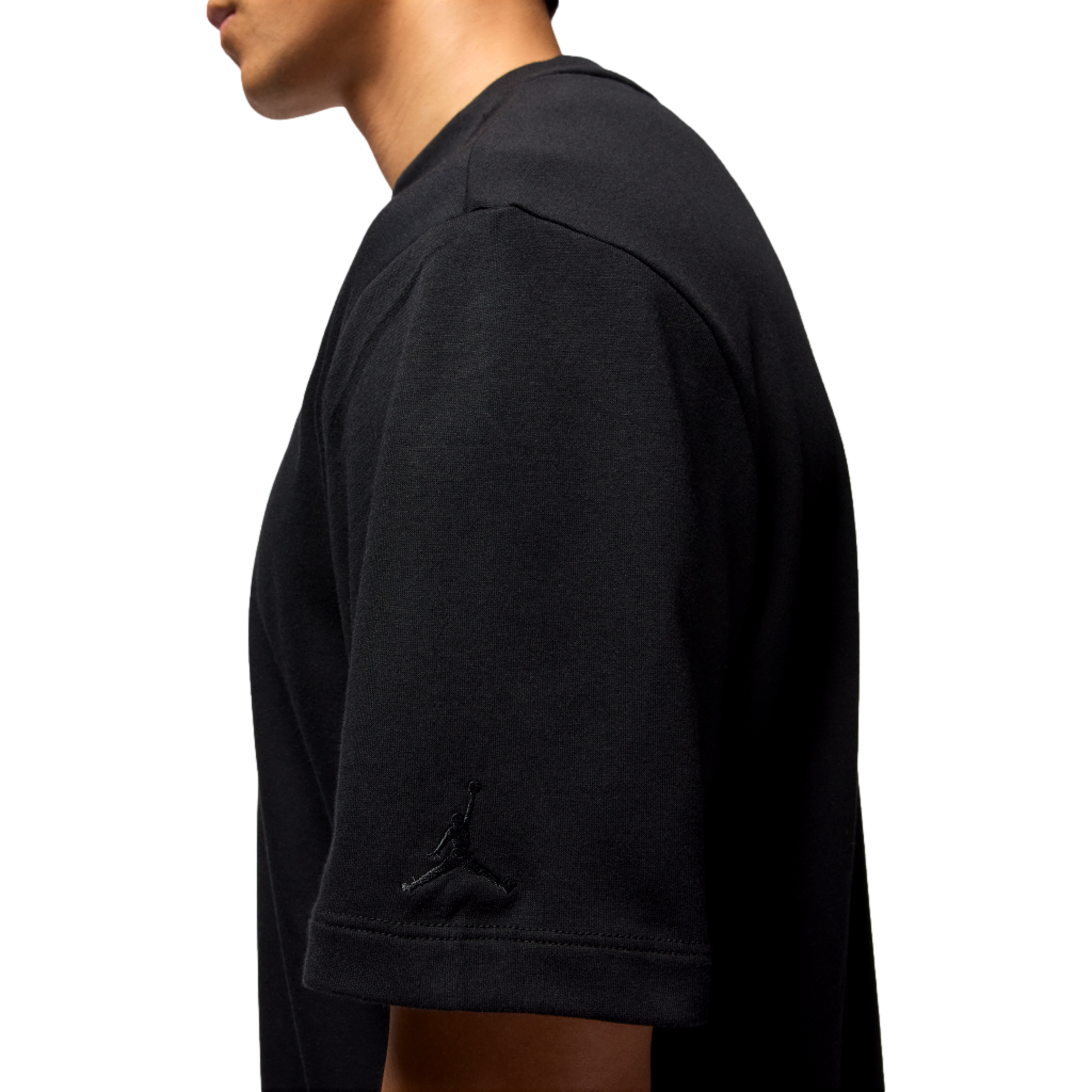 Jordan Dr-Fit Men's Gold Mock Neck Golf Shirt