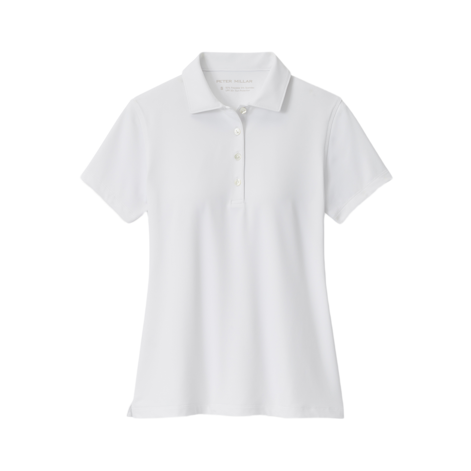 Button  Polo Women's Short Sleeve Golf Polo Shirt