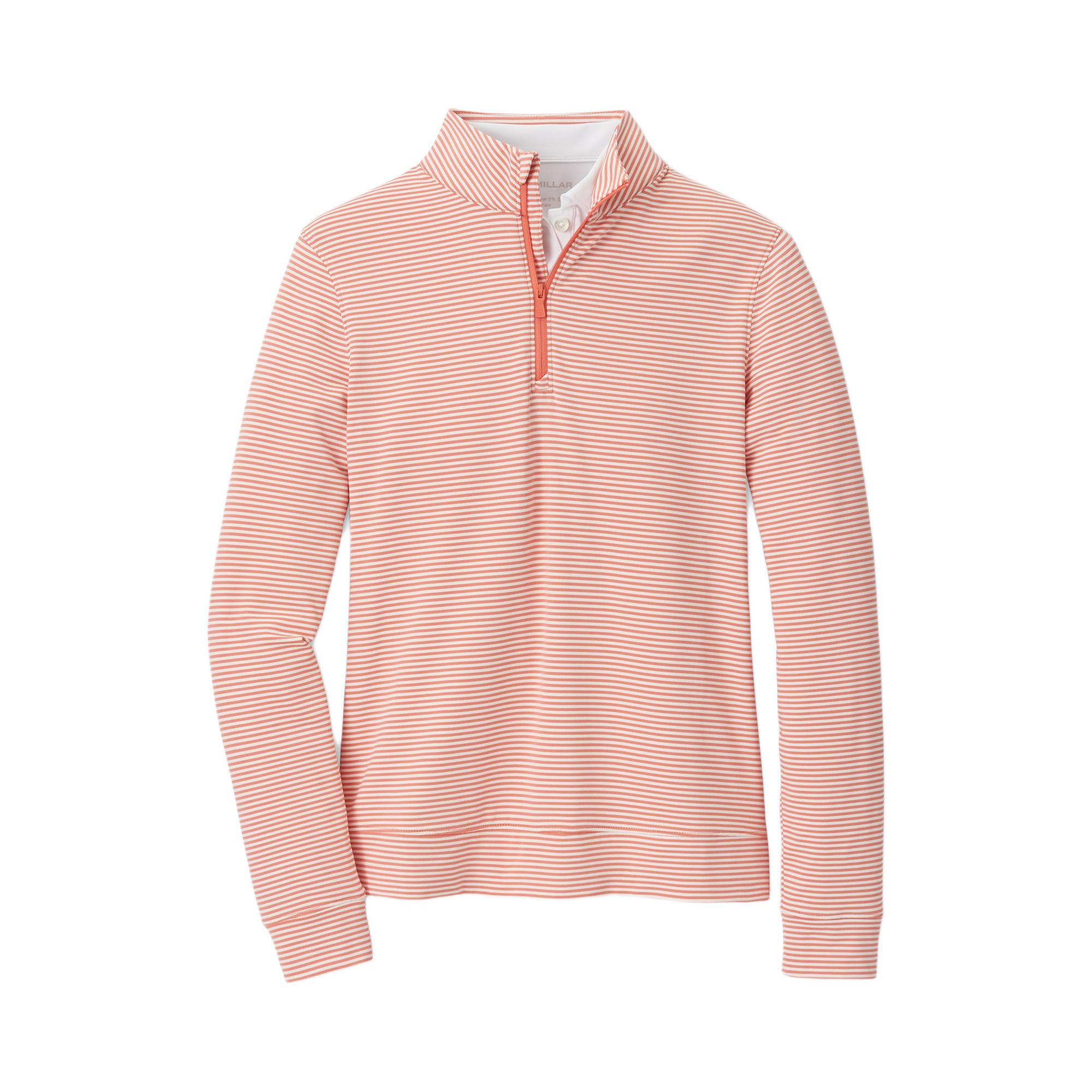 Perth Vista Women's Stripe Performance Golf Quarter Zip