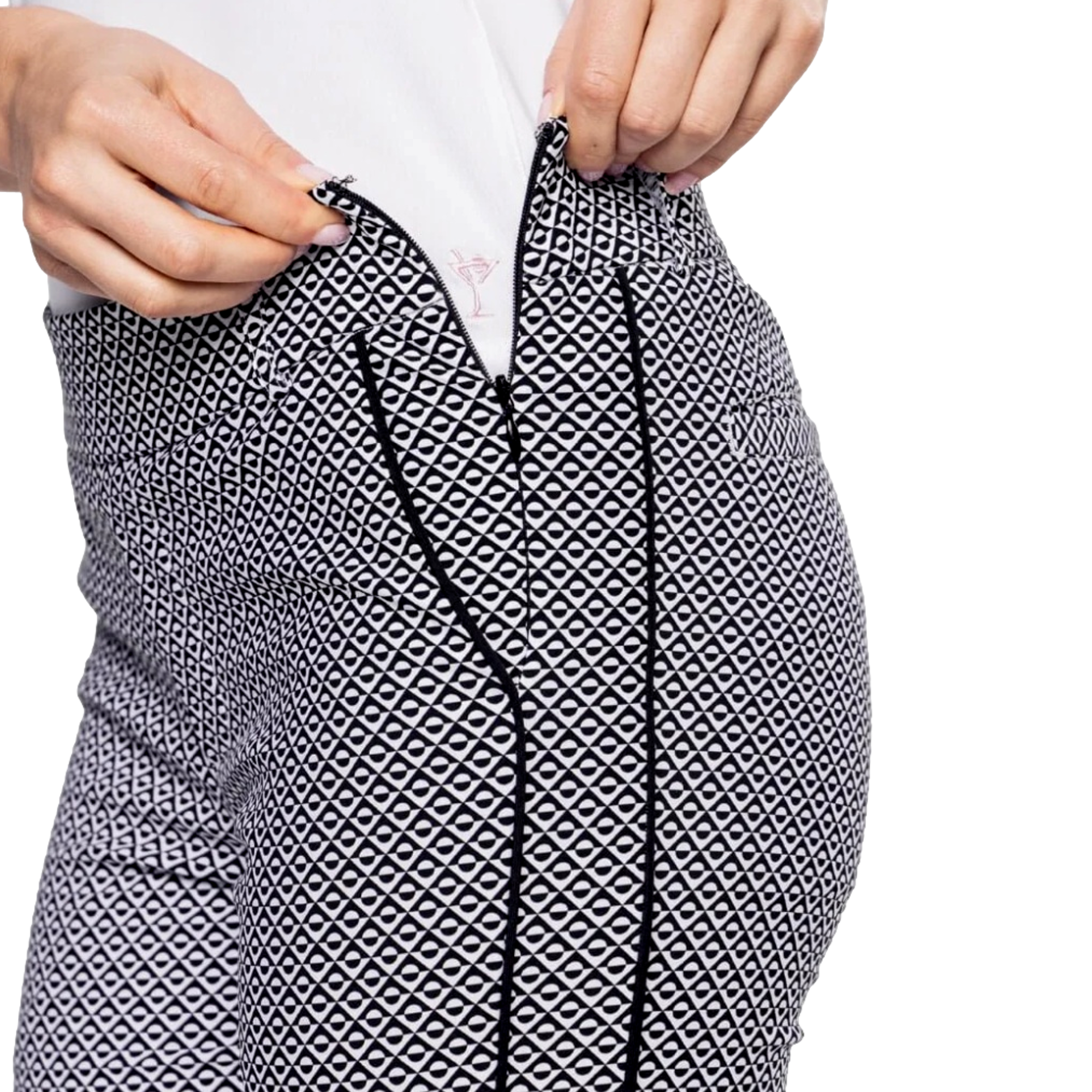 Diamonds Ankle Women's Golf Pants