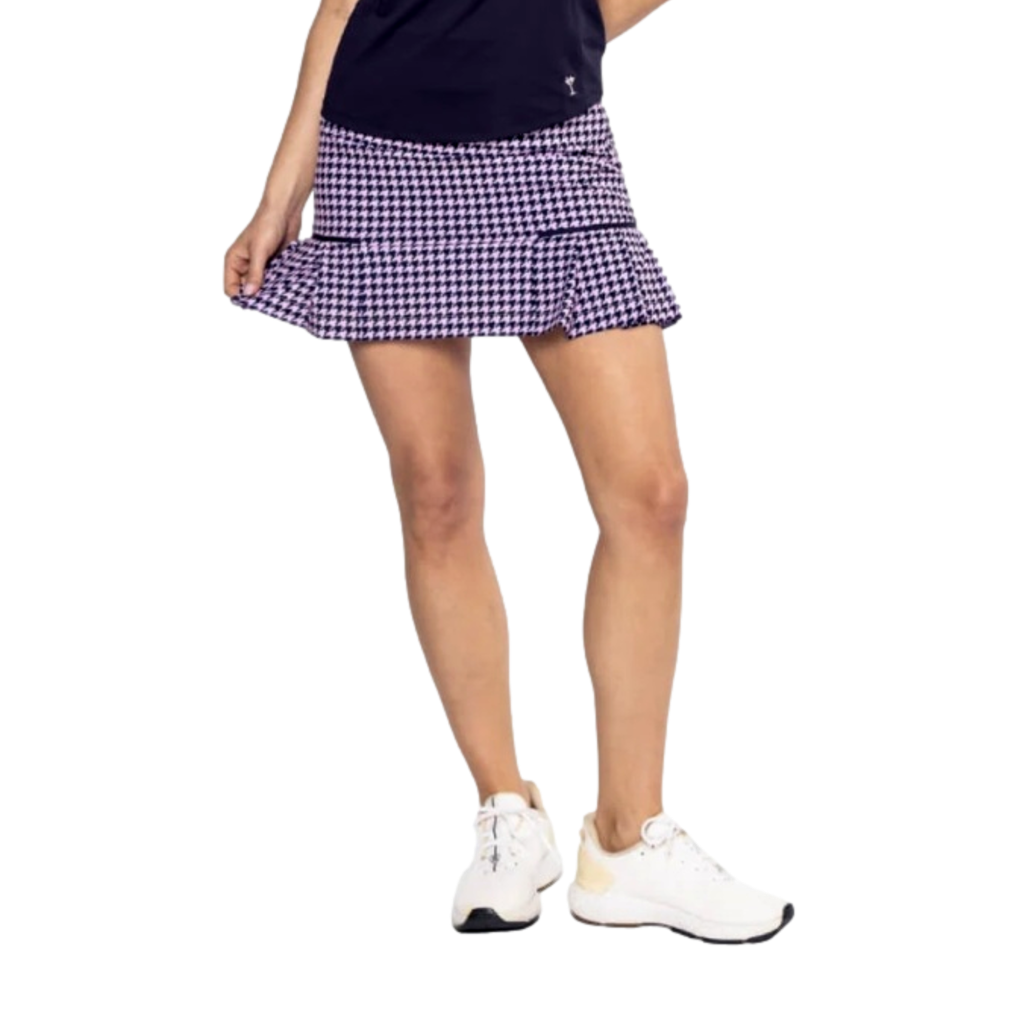 Classic Houndtooth Women's 17.5" Golf Skort