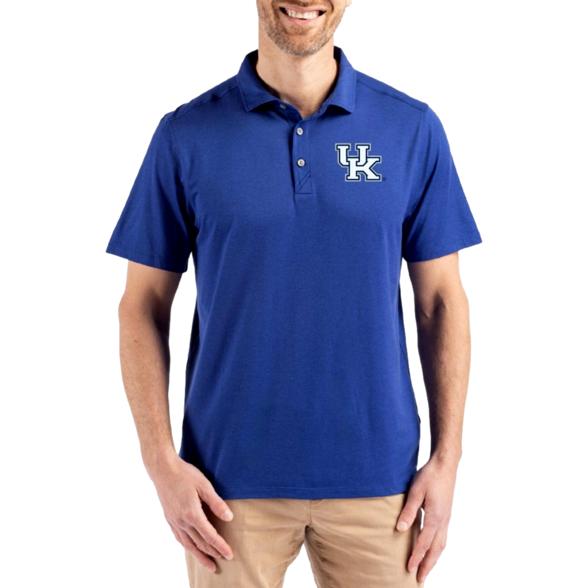Kentucky Wildcats Men's Coastline Short Sleeve Golf Polo Shirt