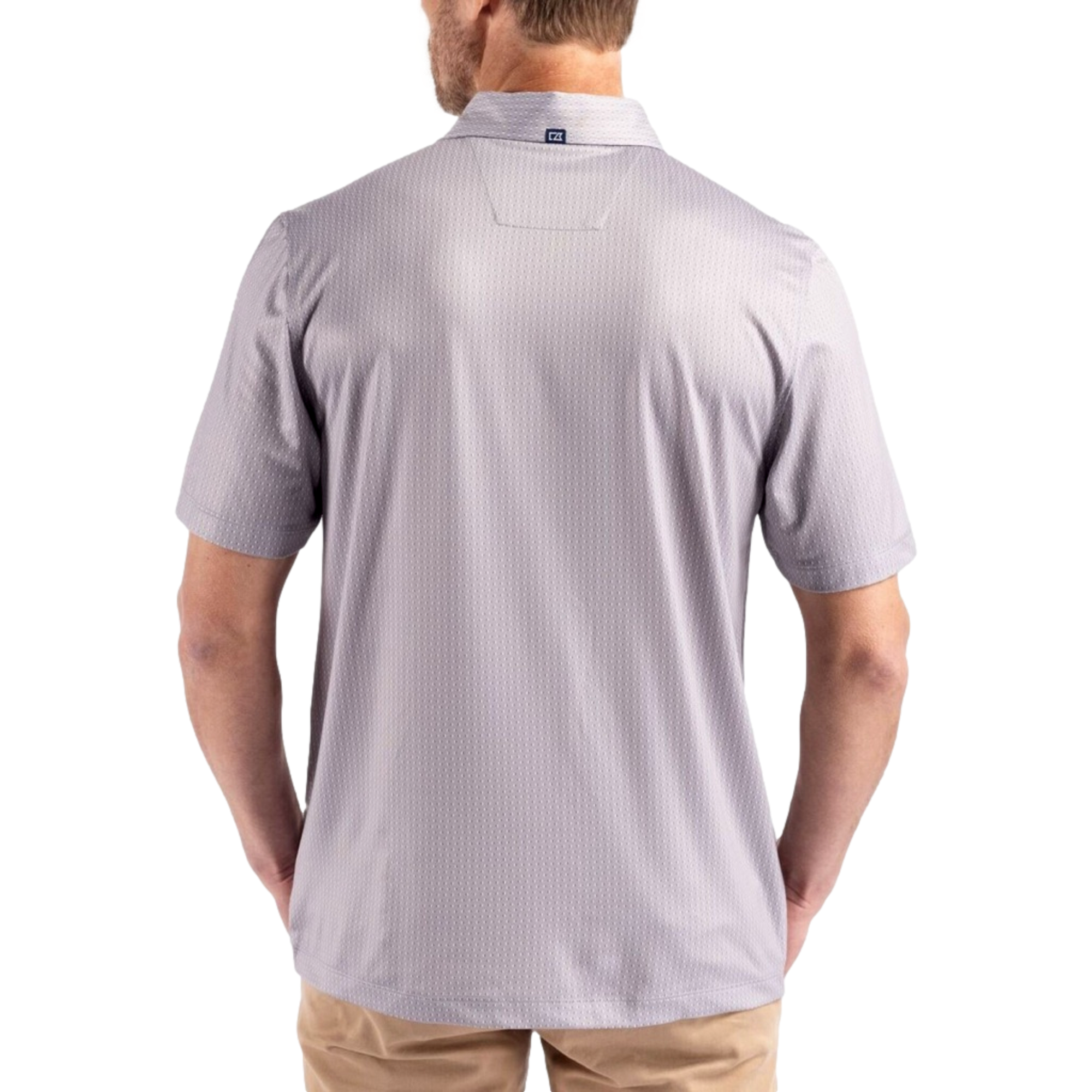 Kentucky Wildcats Men's Pike Eco Shadow Check Short Sleeve Golf Polo Shirt