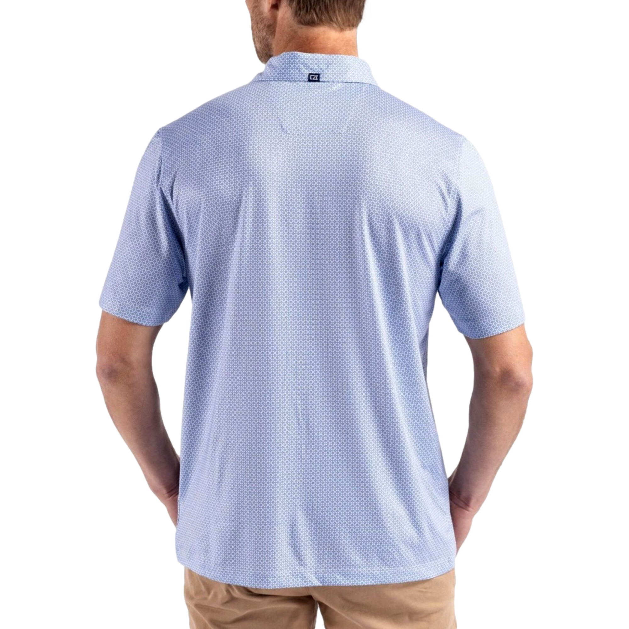 Kentucky Wildcats Men's Pike Eco Diamond Dot Short Sleeve Golf Polo Shirt