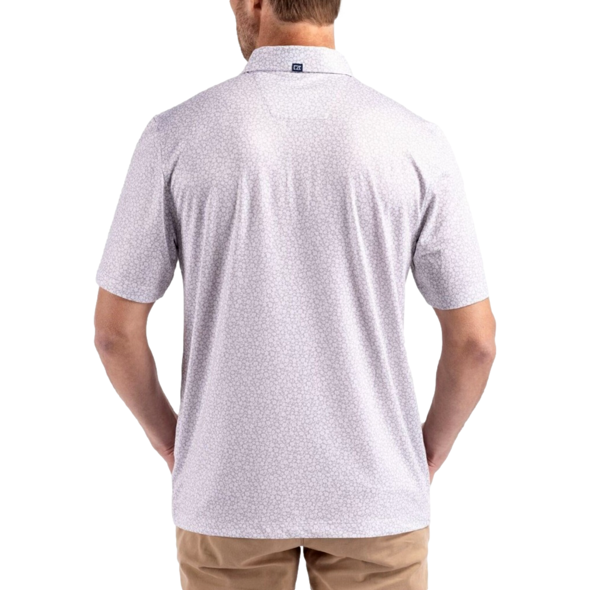 Louisville Cardinals Men's Pike Eco Flora Polo Short Sleeve Golf Polo Shirt
