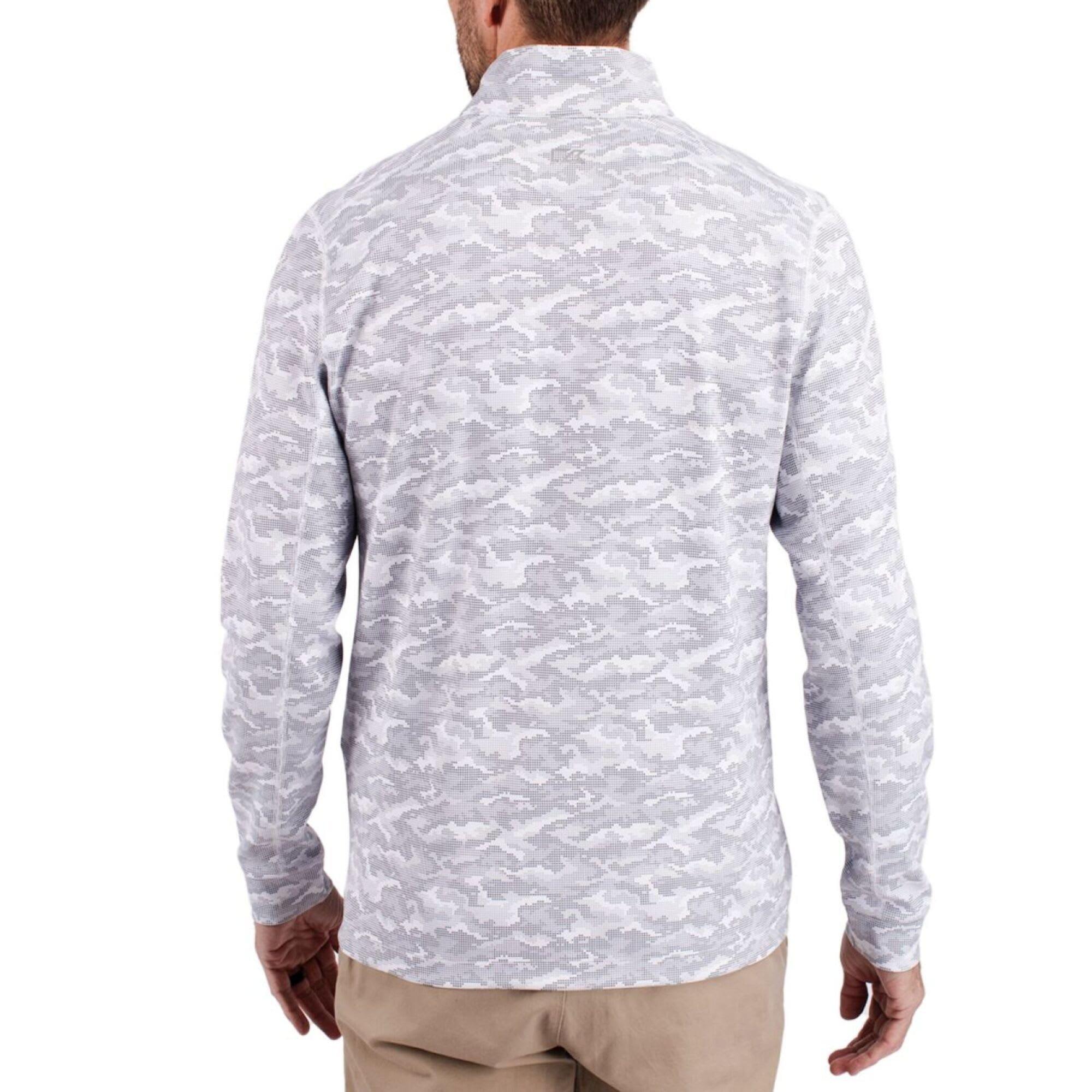 Louisville Cardinals Men's Traverse Camo Golf Quarter Zip